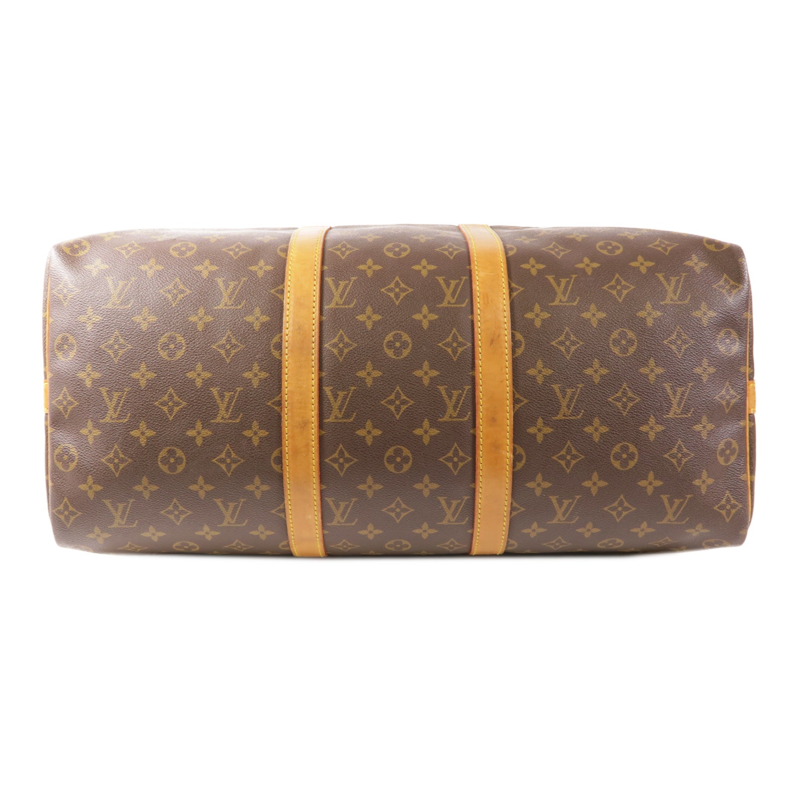 LOUIS VUITTON Monogram Keepall Bandouliere 50金扣手挽肩背兩用袋