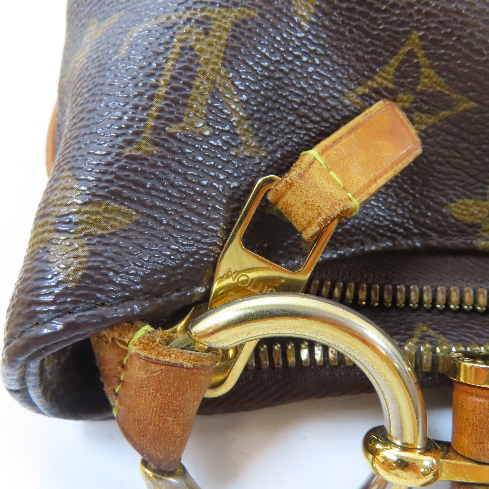 LOUIS VUITTON Monogram Sully PM金扣肩背袋啡色