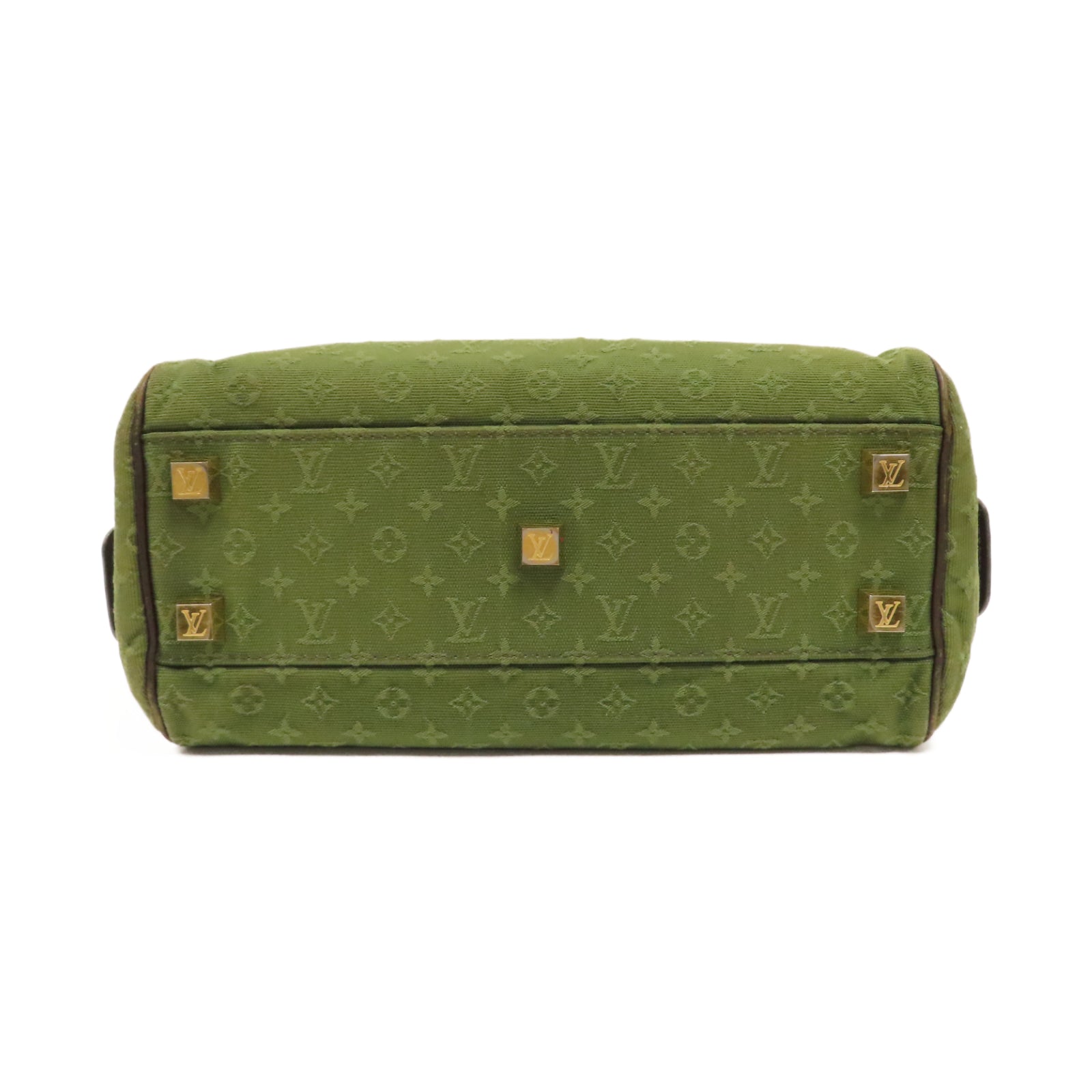 LOUIS VUITTON 【激減優惠】Monogram Mini Josephine PM金扣手挽袋綠色