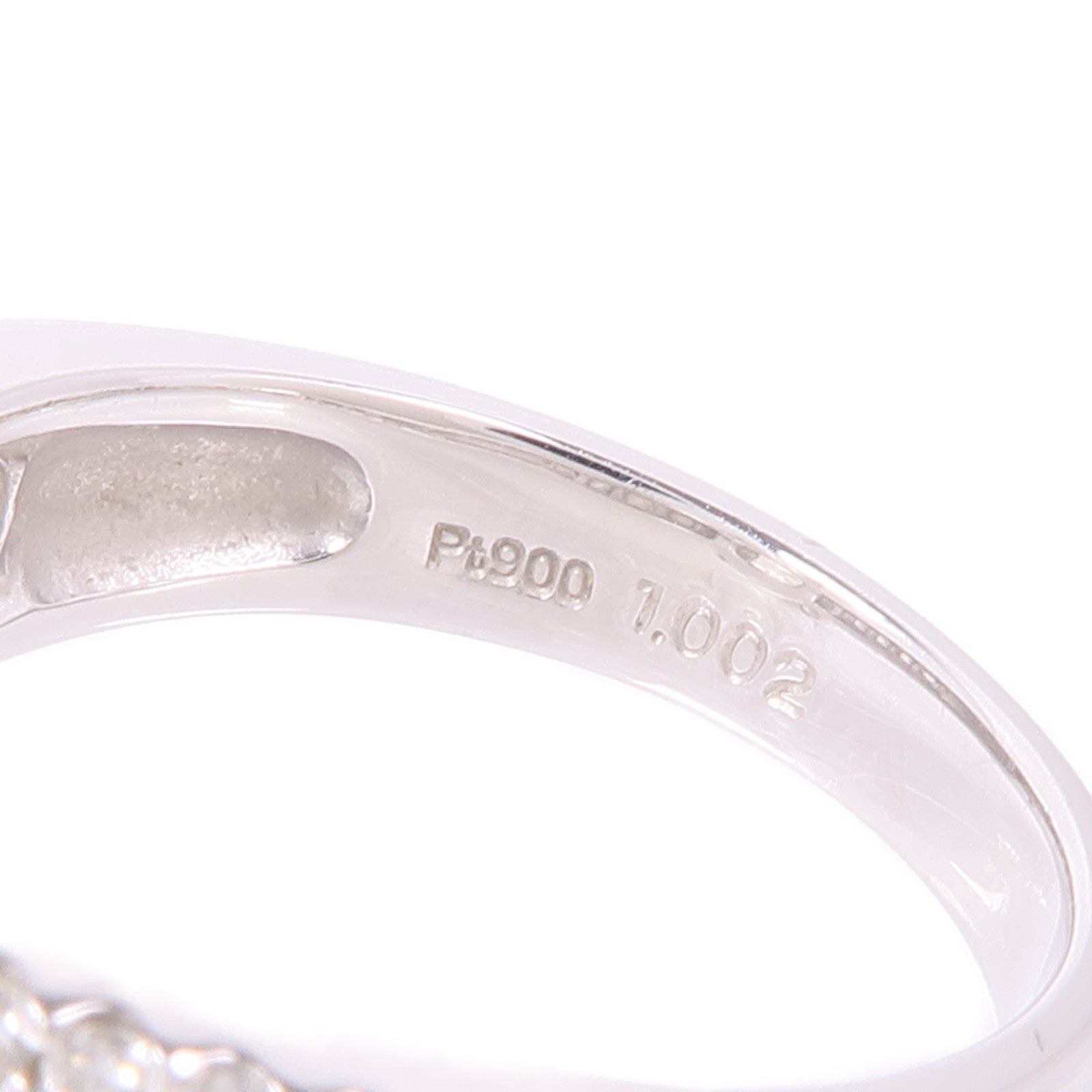 JEWELRY Diamond Ring PT900 Platinum US#6