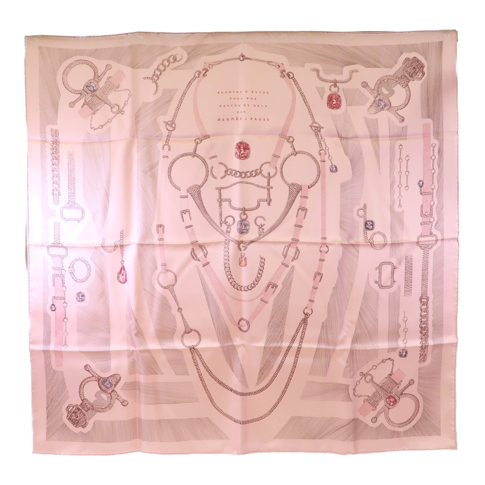 HERMES 絲質Scarf 90x90絲巾