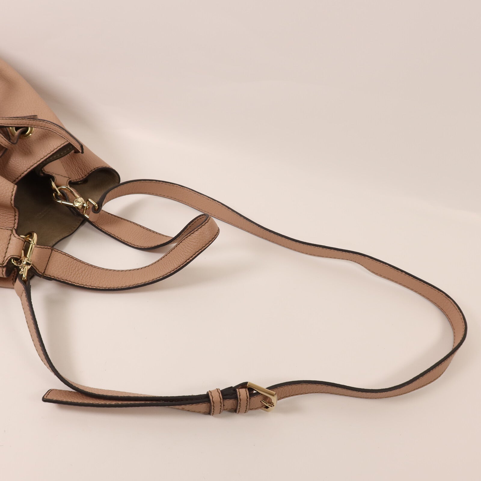 Furla 牛皮皮革Shoulder Bag金扣手挽肩背兩用袋