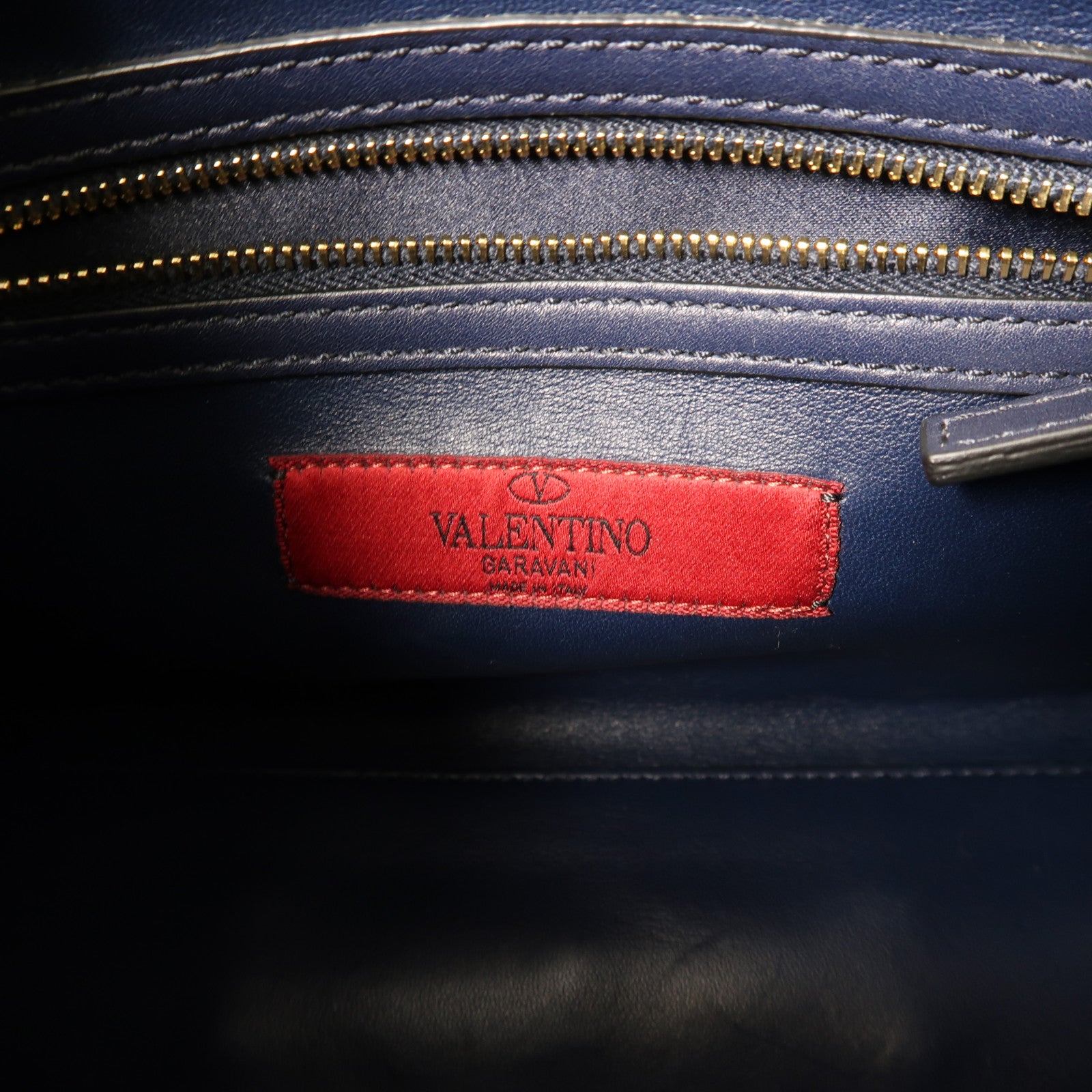 Valentino 牛皮皮革 2 way Shoulder Bag金扣手挽肩背兩用袋