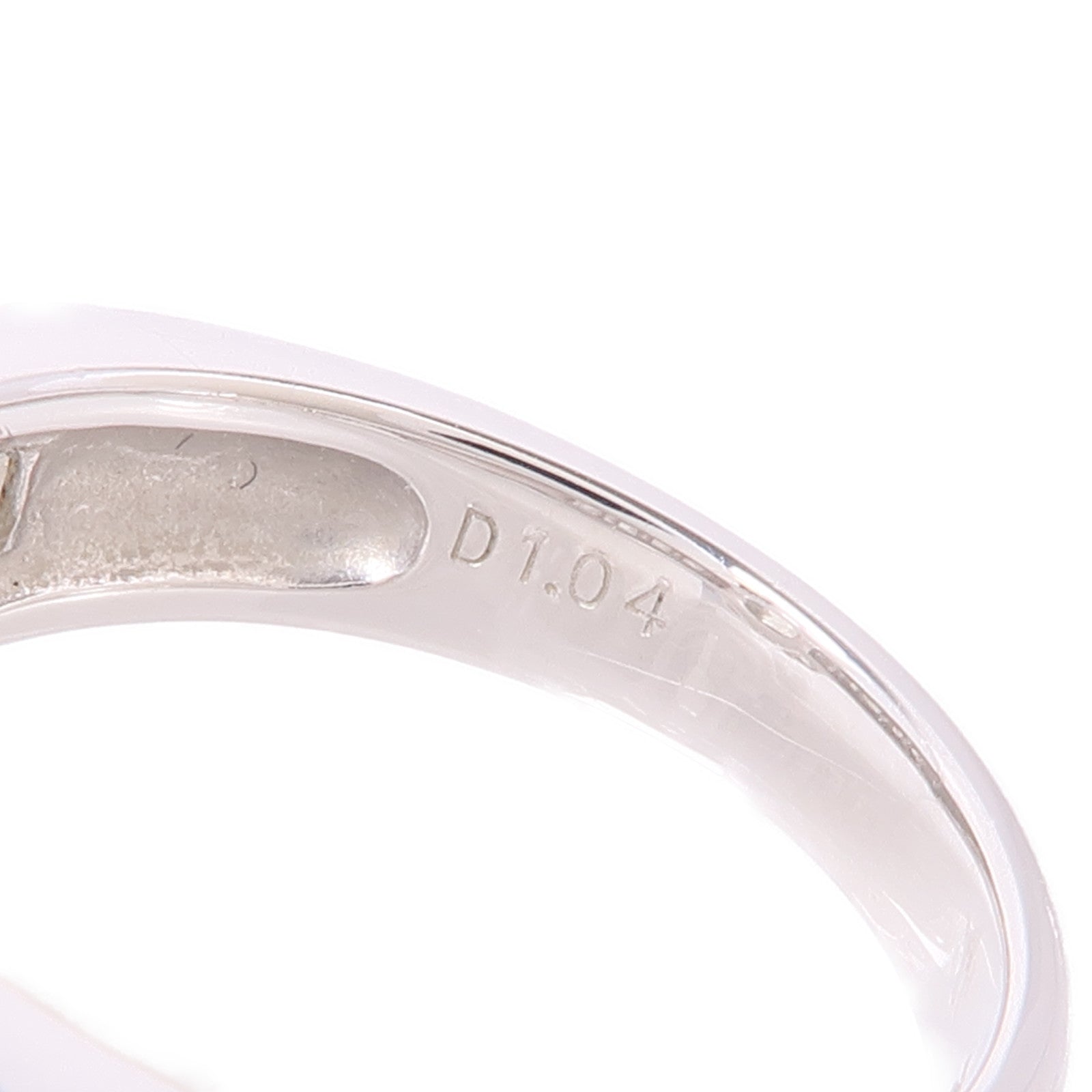 JEWELRY Diamond Ring PT900 Platinum US#6