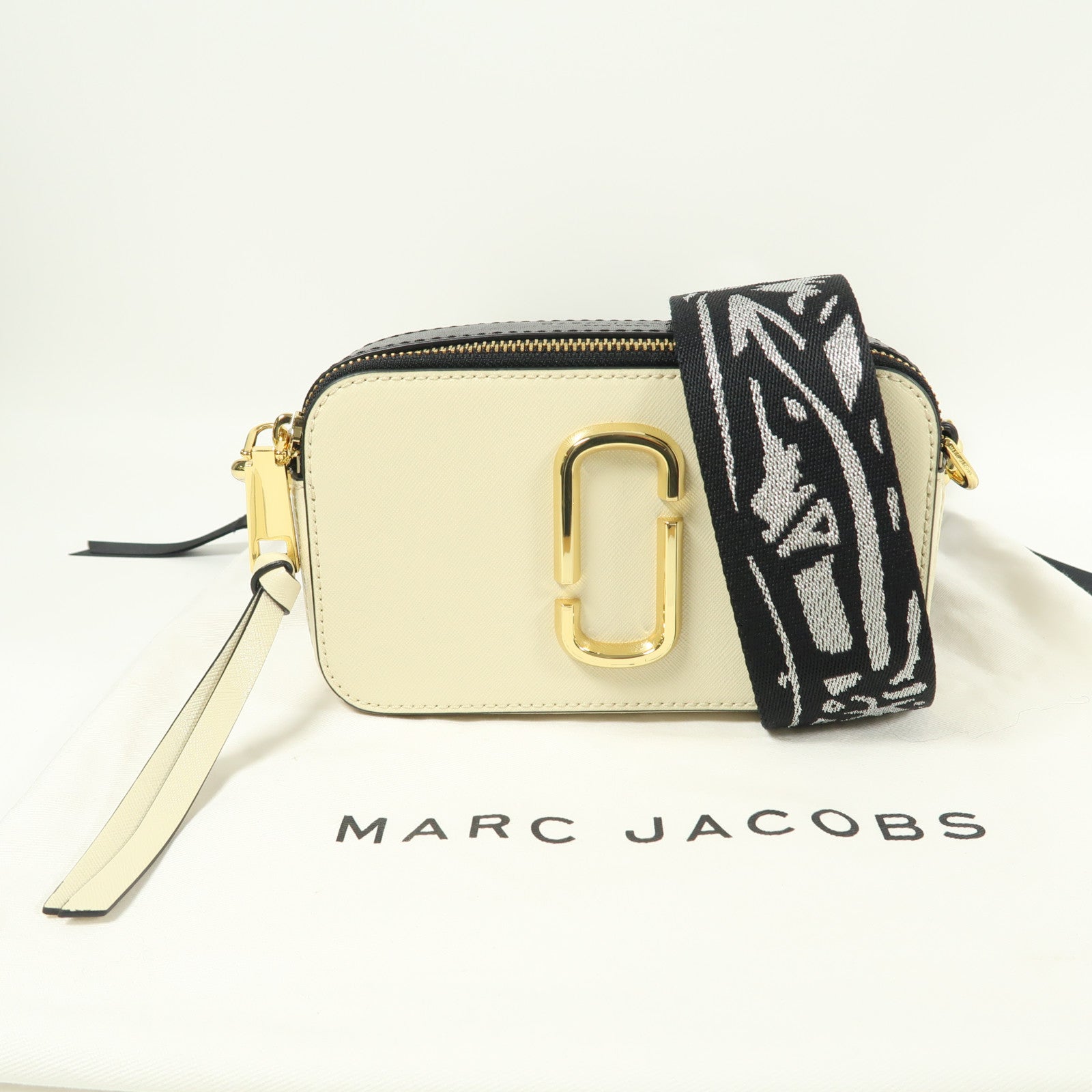 MARC JACOBS 牛皮皮革Shoulder Bag金扣肩背袋