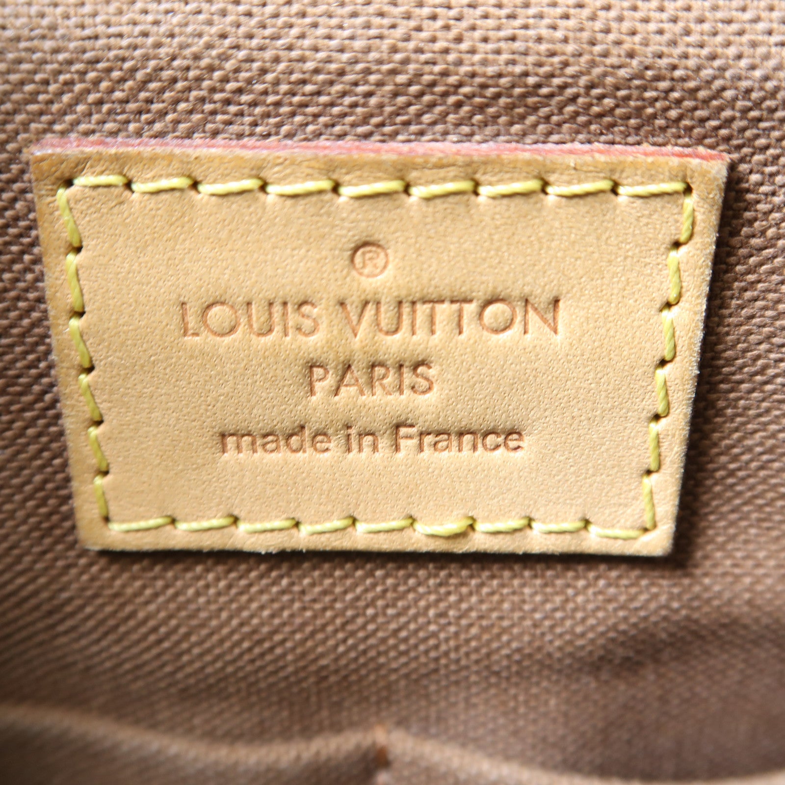 LOUIS VUITTON Monogram Palermo PM金扣手挽肩背兩用袋棕色
