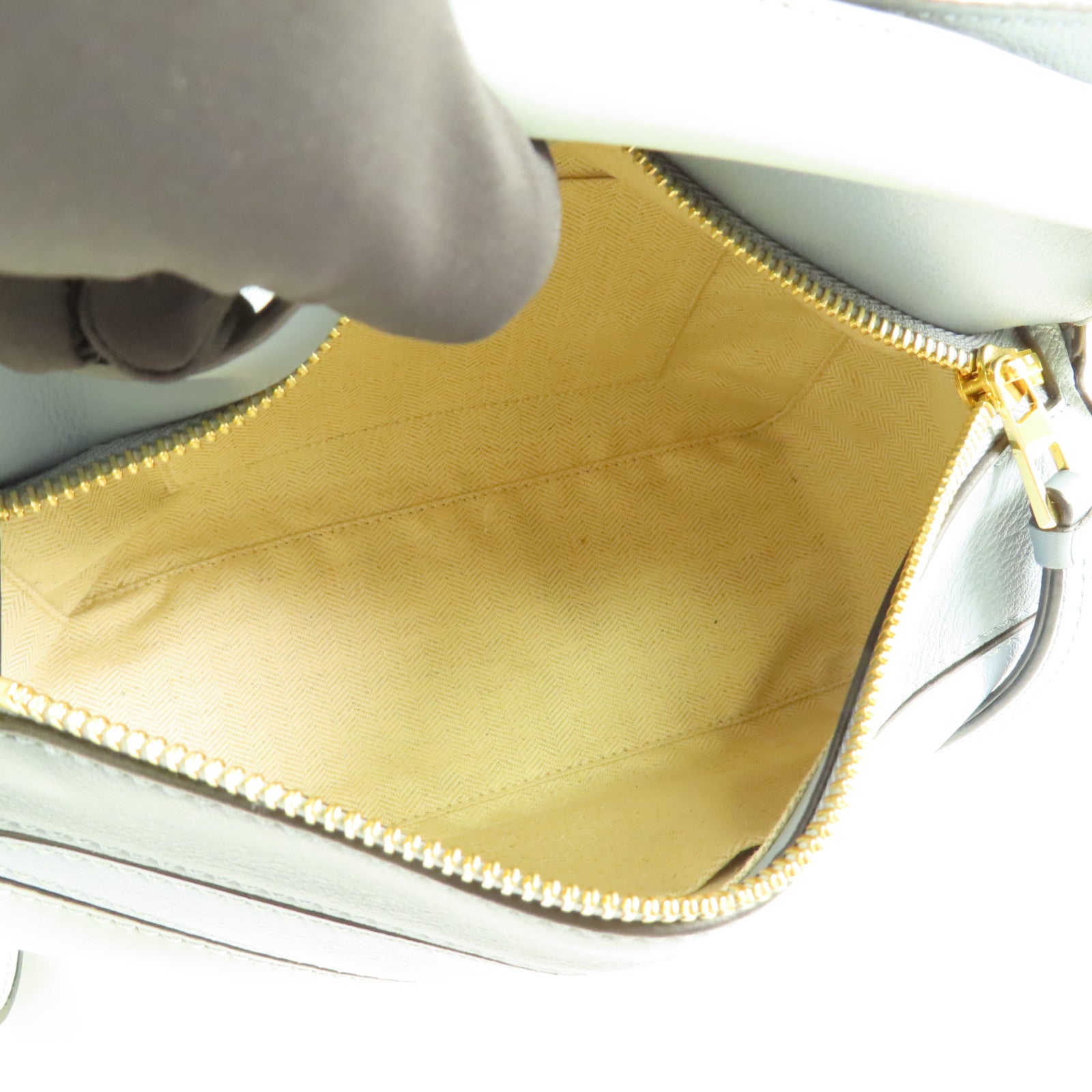 LOEWE 牛皮皮革Puzzle金扣手挽肩背兩用袋