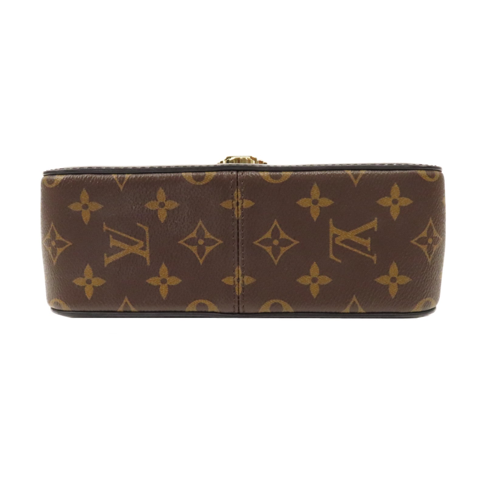 LOUIS VUITTON Monogram Vernis Cherrywood BB金扣手挽肩背兩用袋黑色/啡色