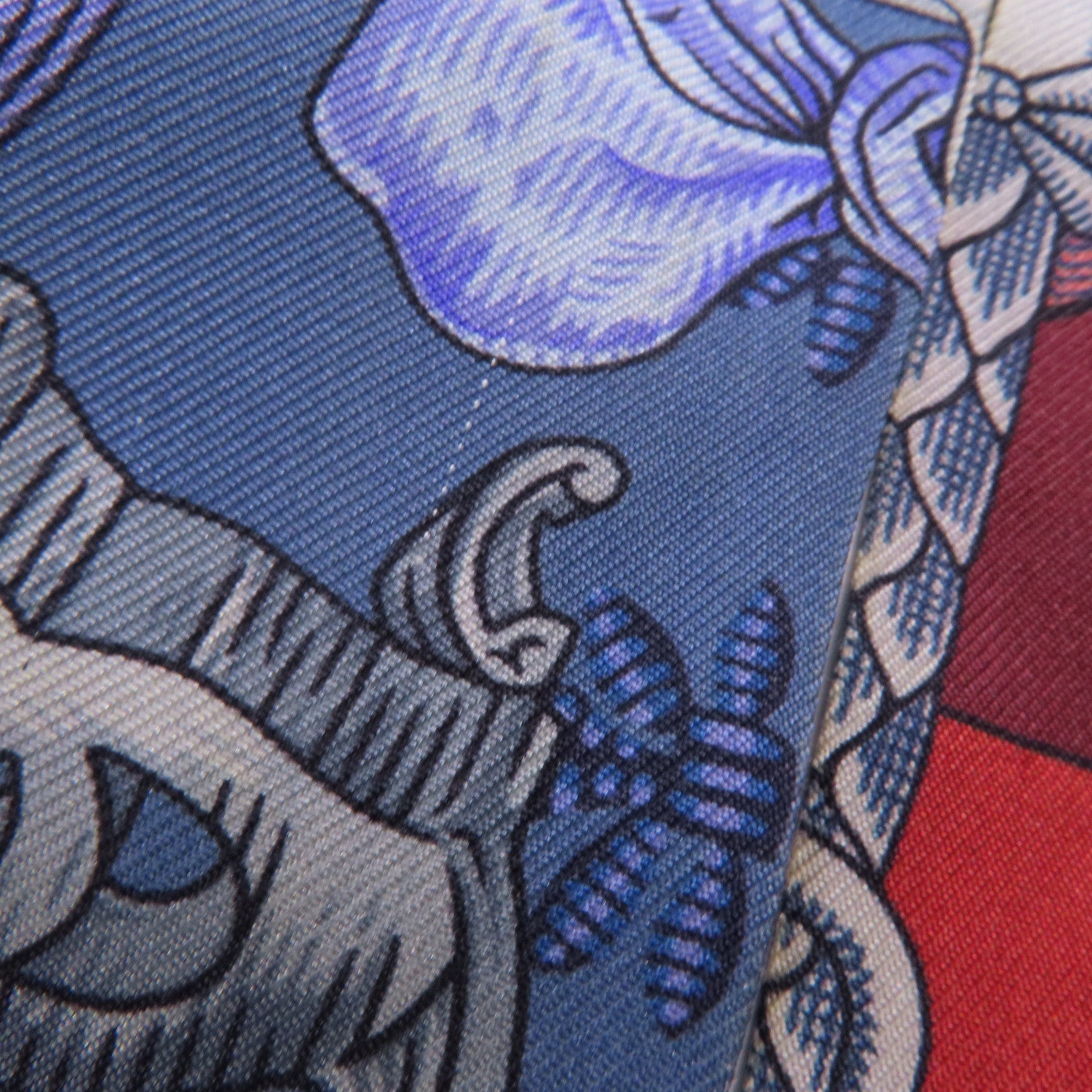 HERMES 絲質Twilly絲巾