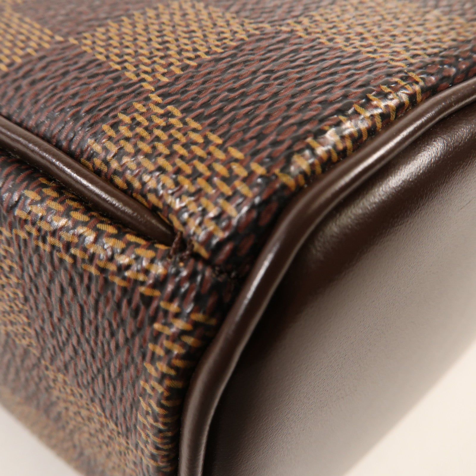 LOUIS VUITTON Damier Ebene Ipanema GM金扣肩背袋