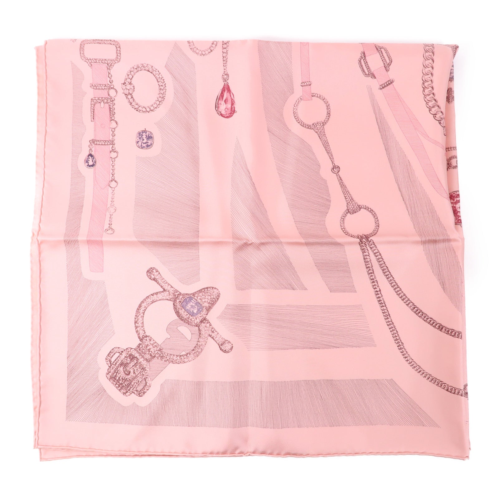 HERMES 絲質Scarf 90x90絲巾