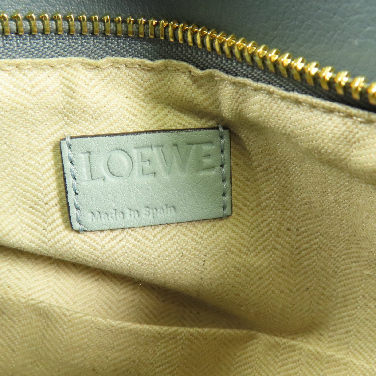 LOEWE 牛皮皮革Puzzle金扣手挽肩背兩用袋