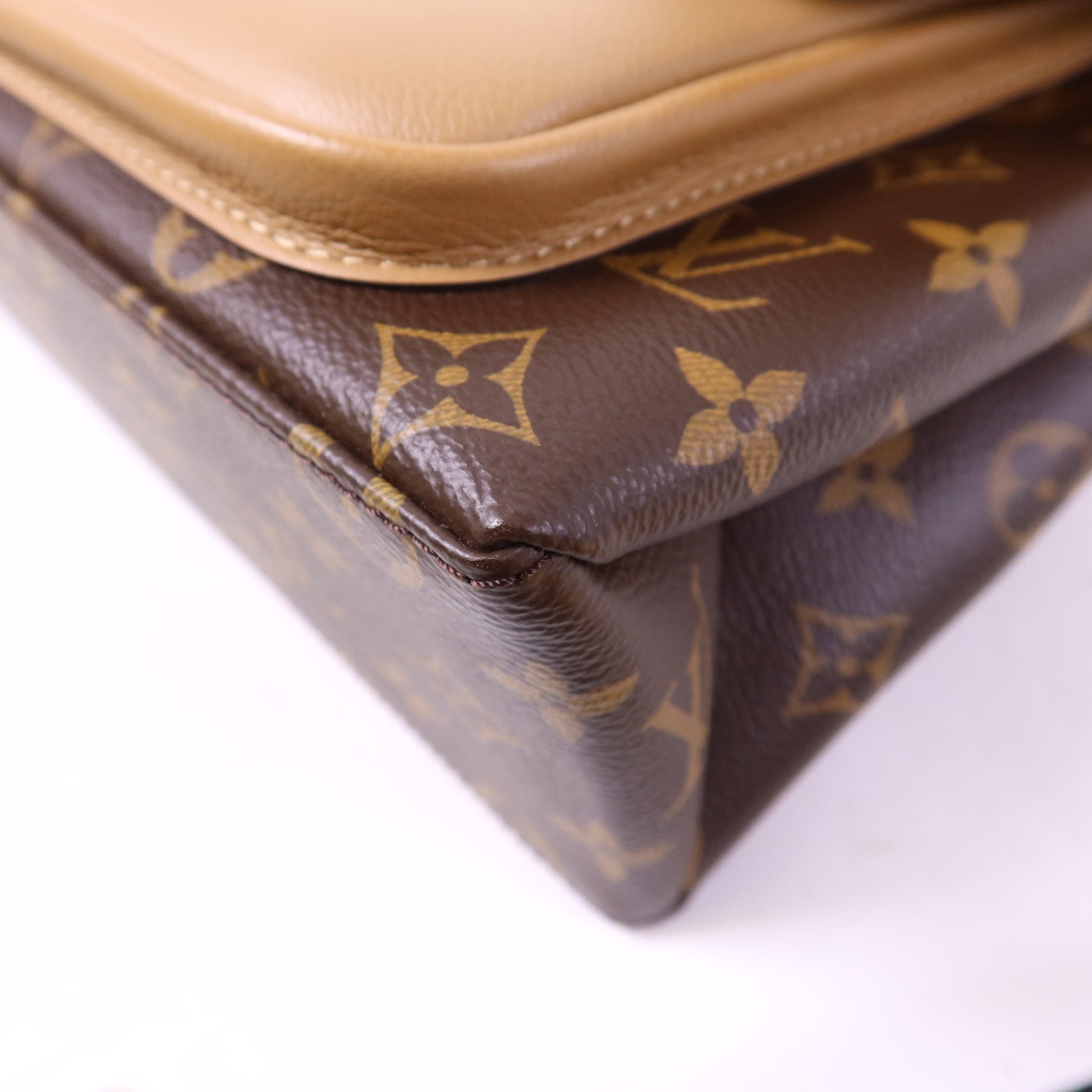 LOUIS VUITTON Monogram Marignan金扣手挽肩背兩用袋