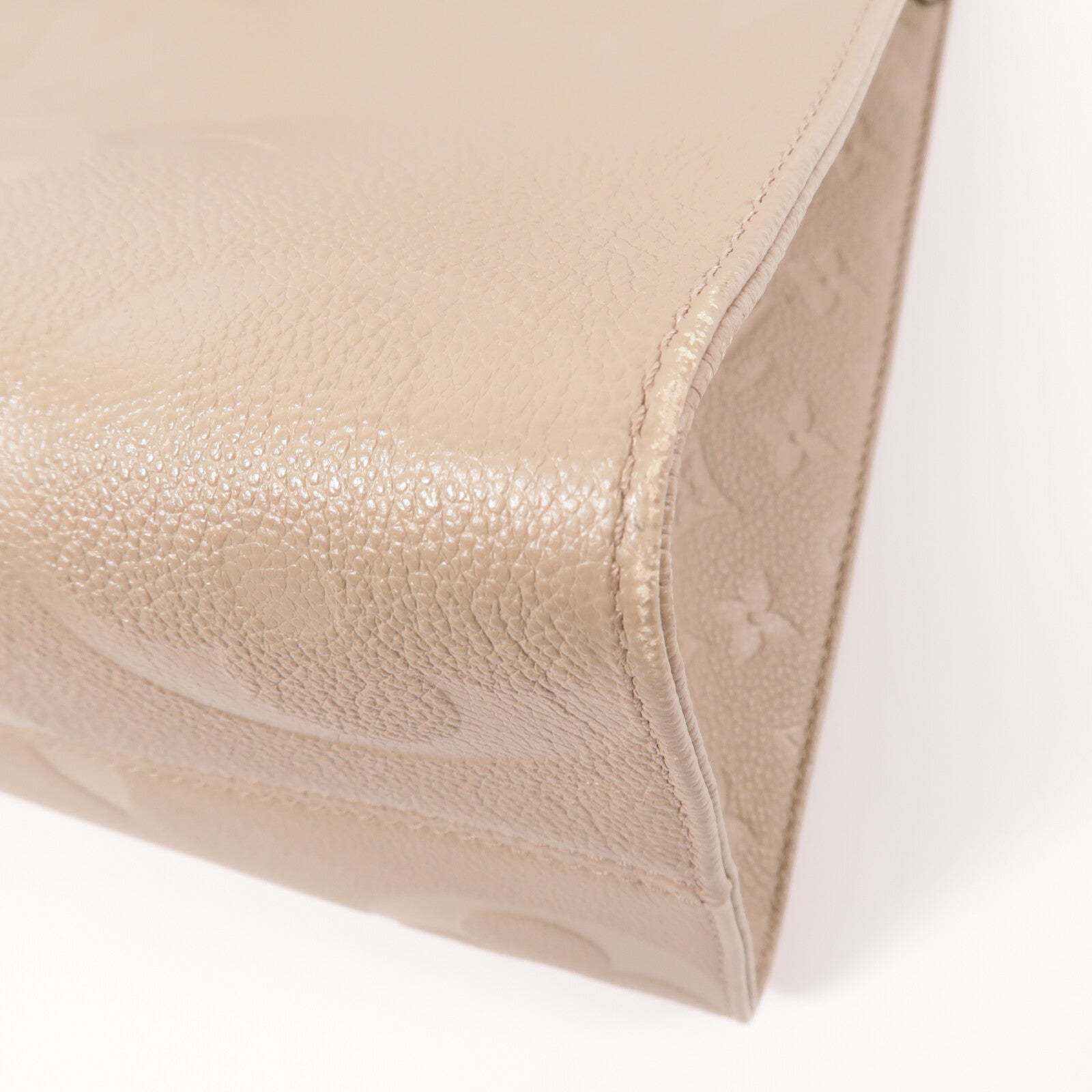 LOUIS VUITTON Monogram Empreinte On The Go MM手挽肩背兩用袋