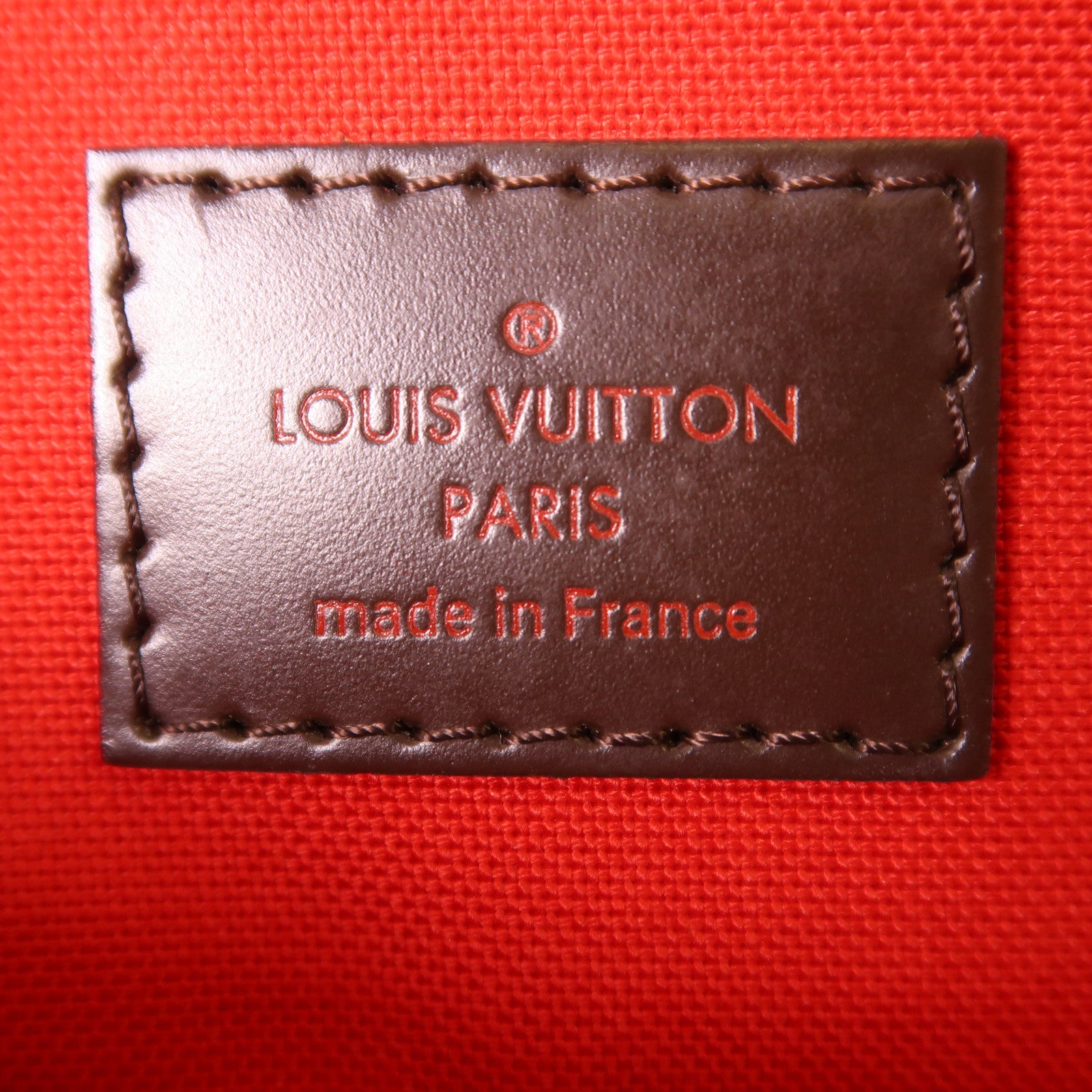LOUIS VUITTON Damier Westminster GM金扣肩背袋棕色