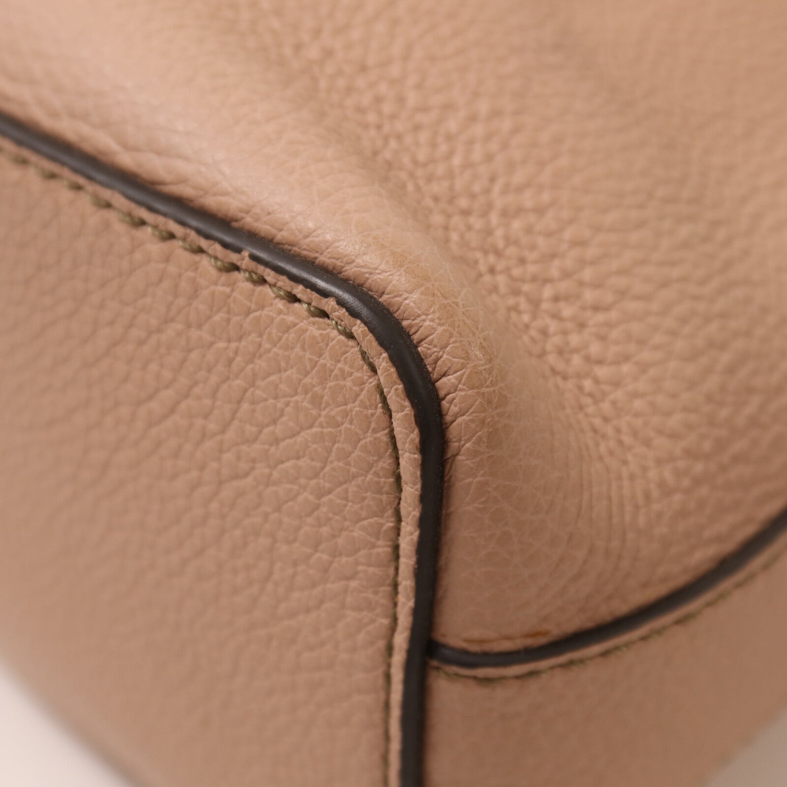 Furla 牛皮皮革Shoulder Bag金扣手挽肩背兩用袋