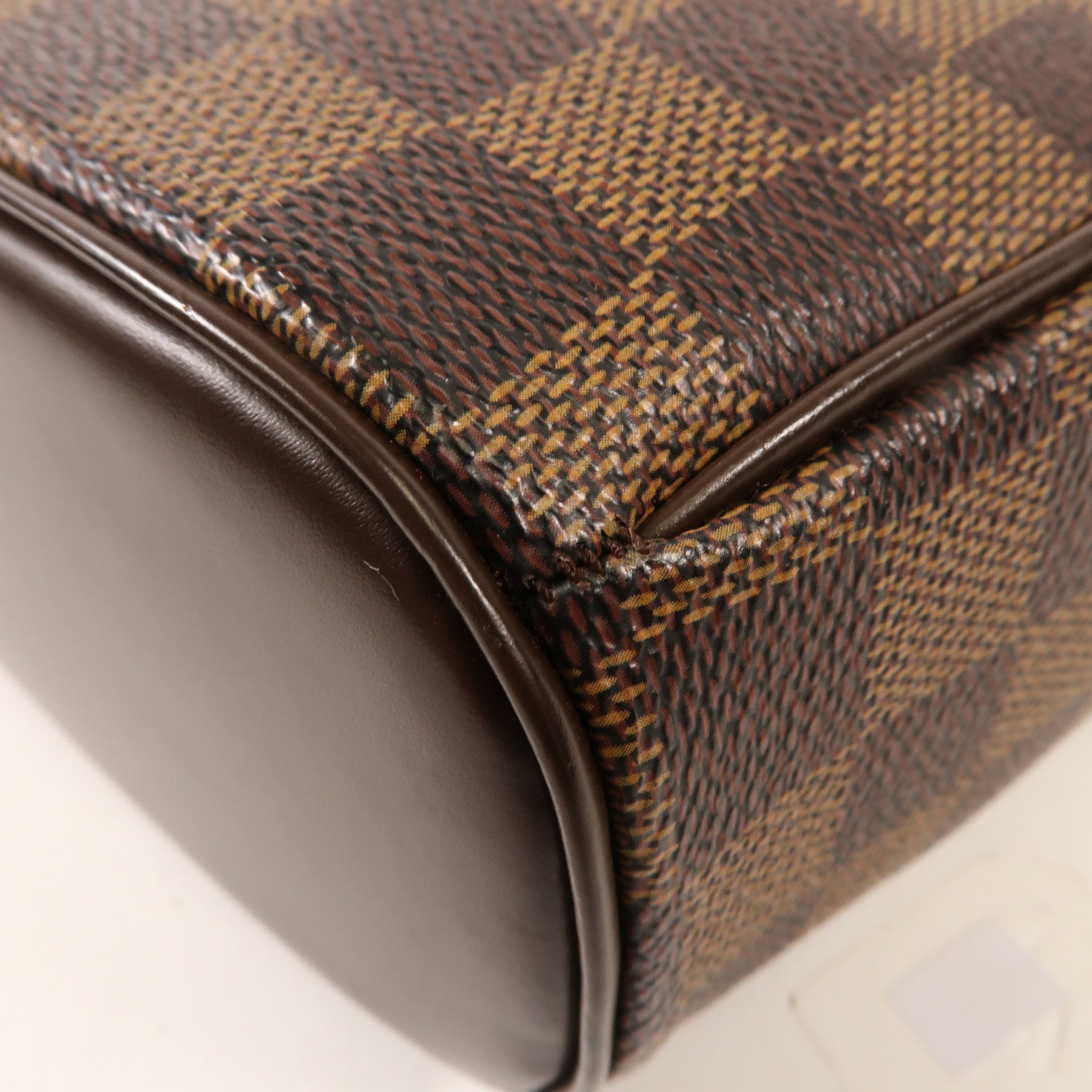 LOUIS VUITTON Damier Ebene Ipanema GM金扣肩背袋