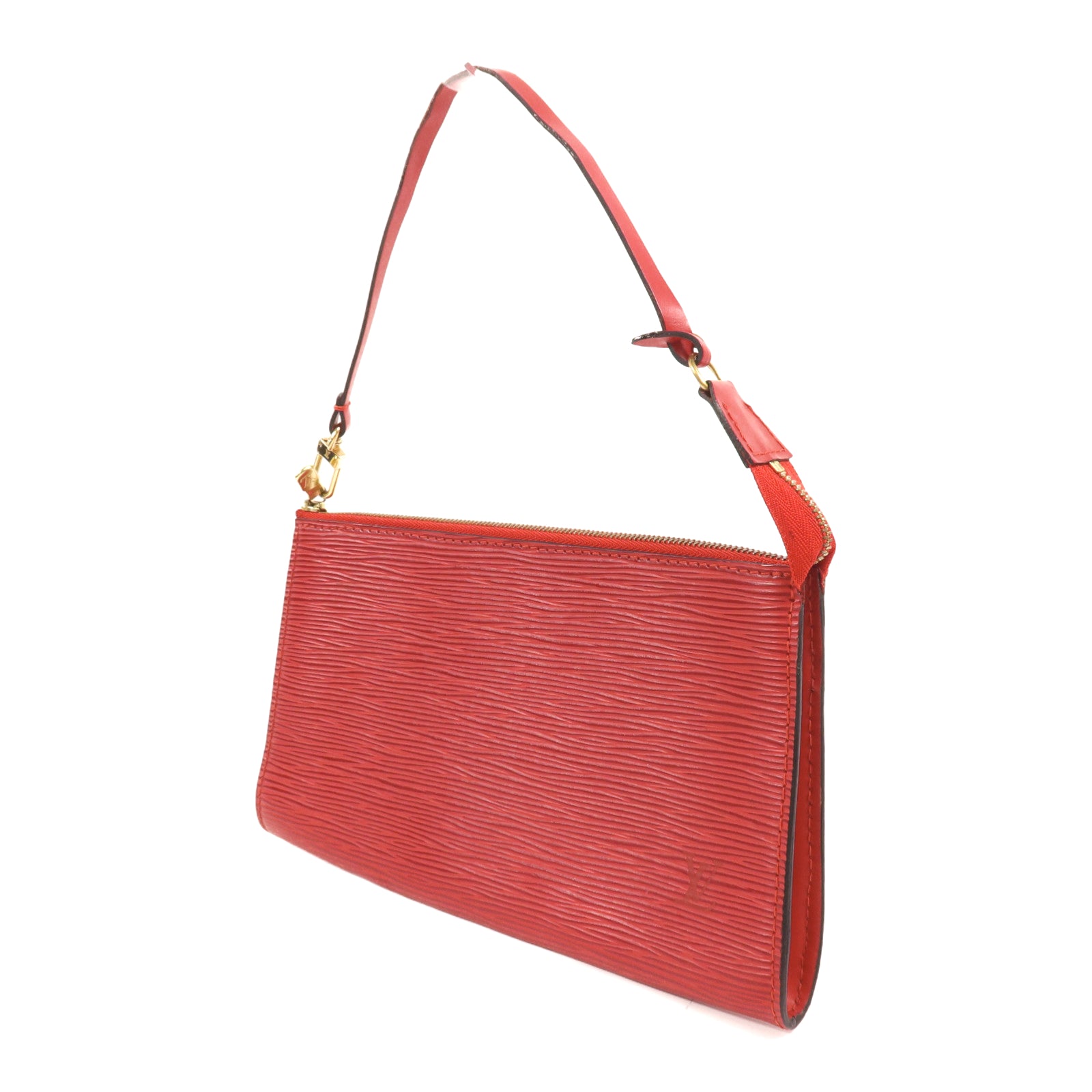 LOUIS VUITTON 【激減優惠】Epi Pochette Accessories金扣手挽袋
