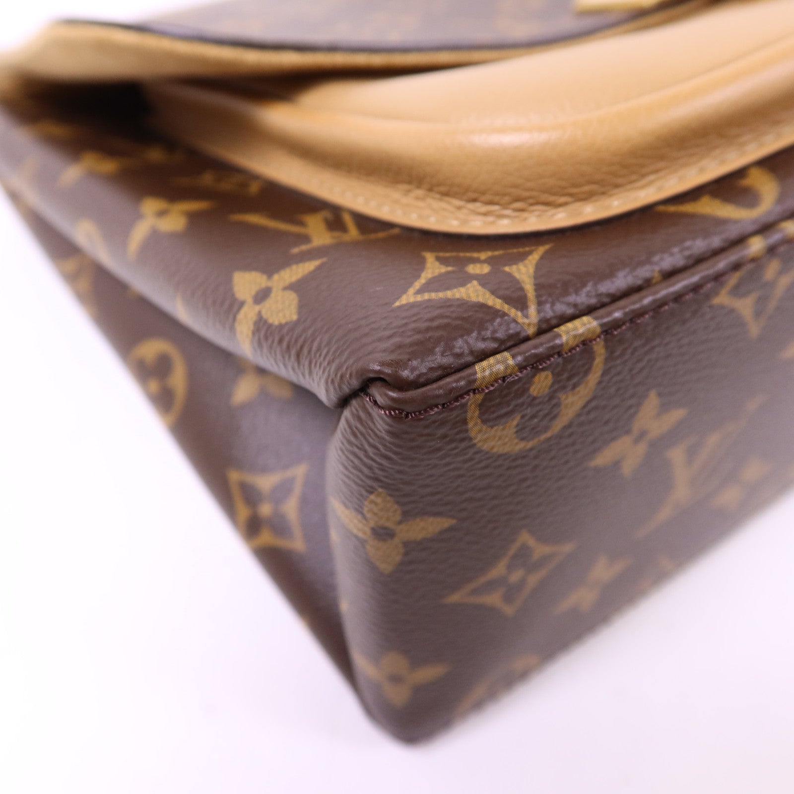 LOUIS VUITTON Monogram Marignan金扣手挽肩背兩用袋