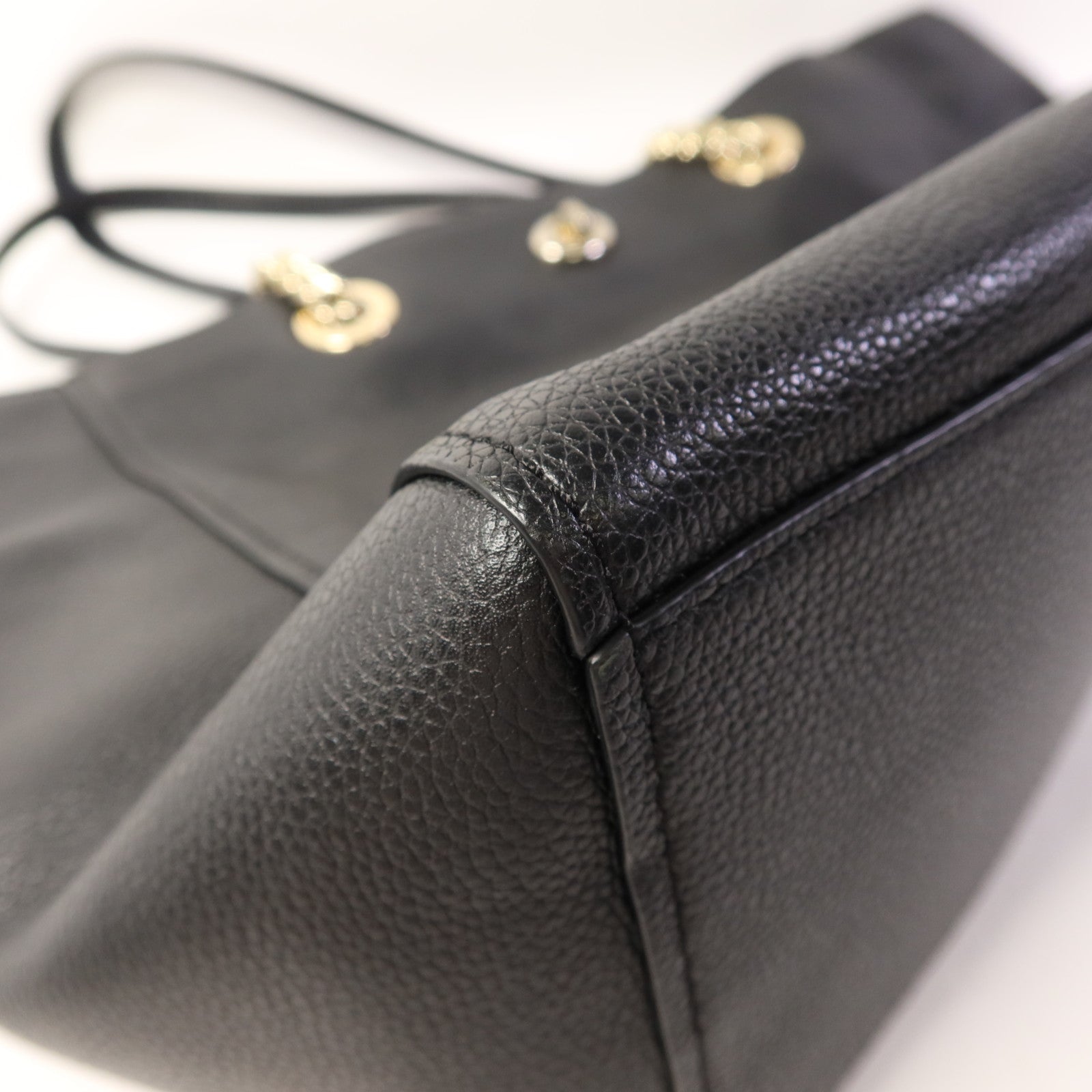 COACH 牛皮皮革Shoulder Bag金扣肩背袋