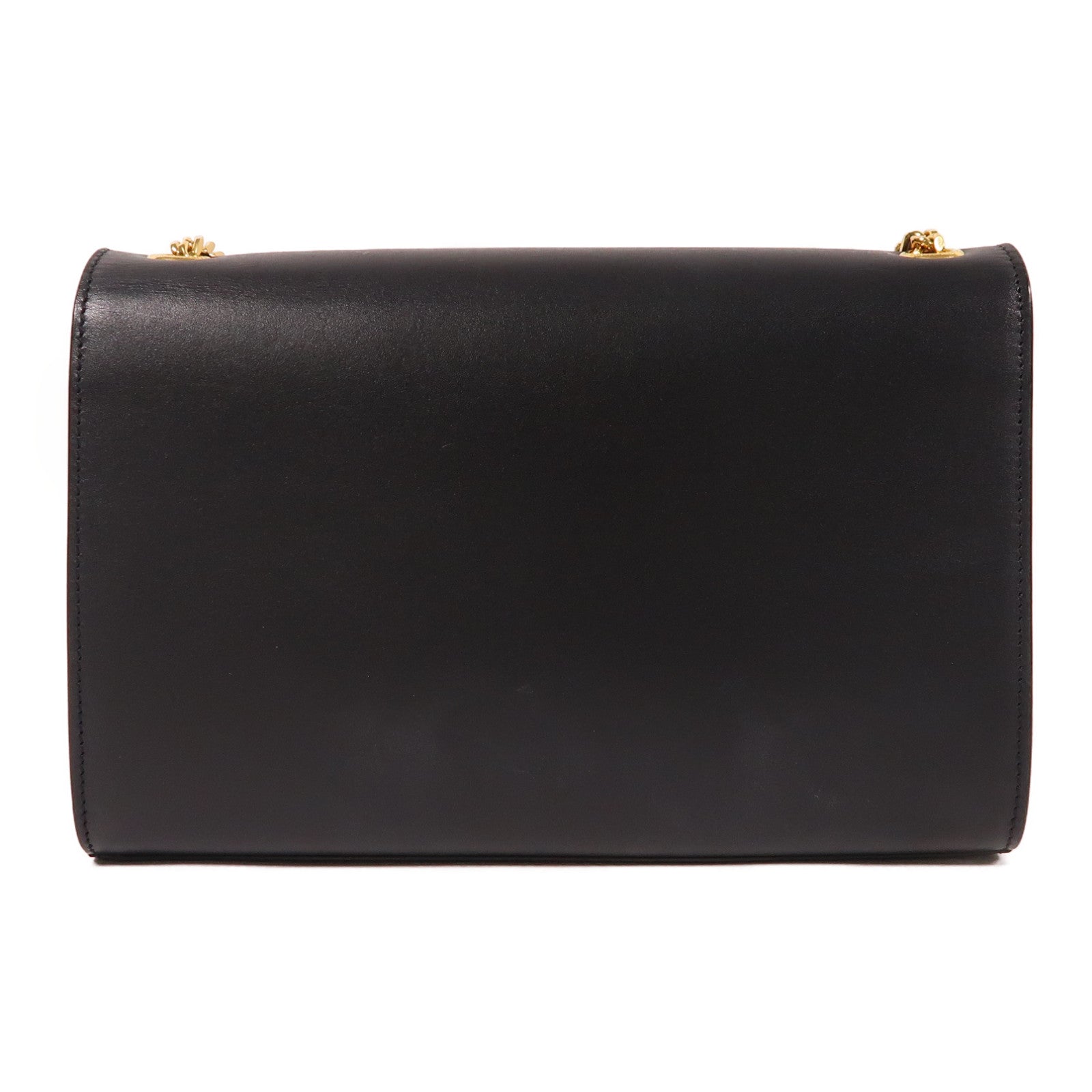 SAINT LAURENT 牛皮皮革Kate Bag金扣鏈帶肩背袋黑色