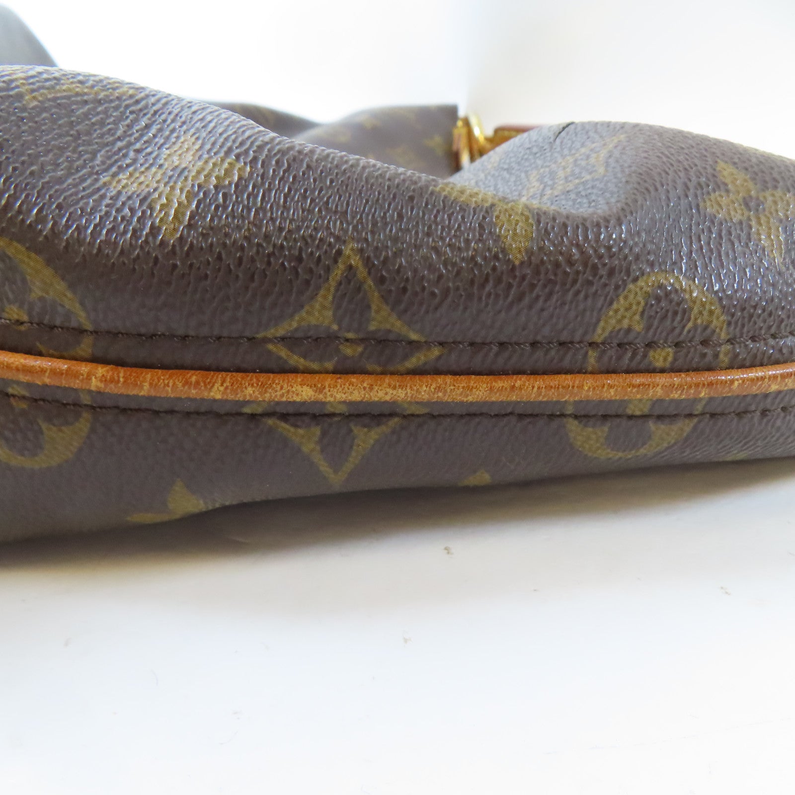 LOUIS VUITTON Monogram Sully PM金扣肩背袋啡色