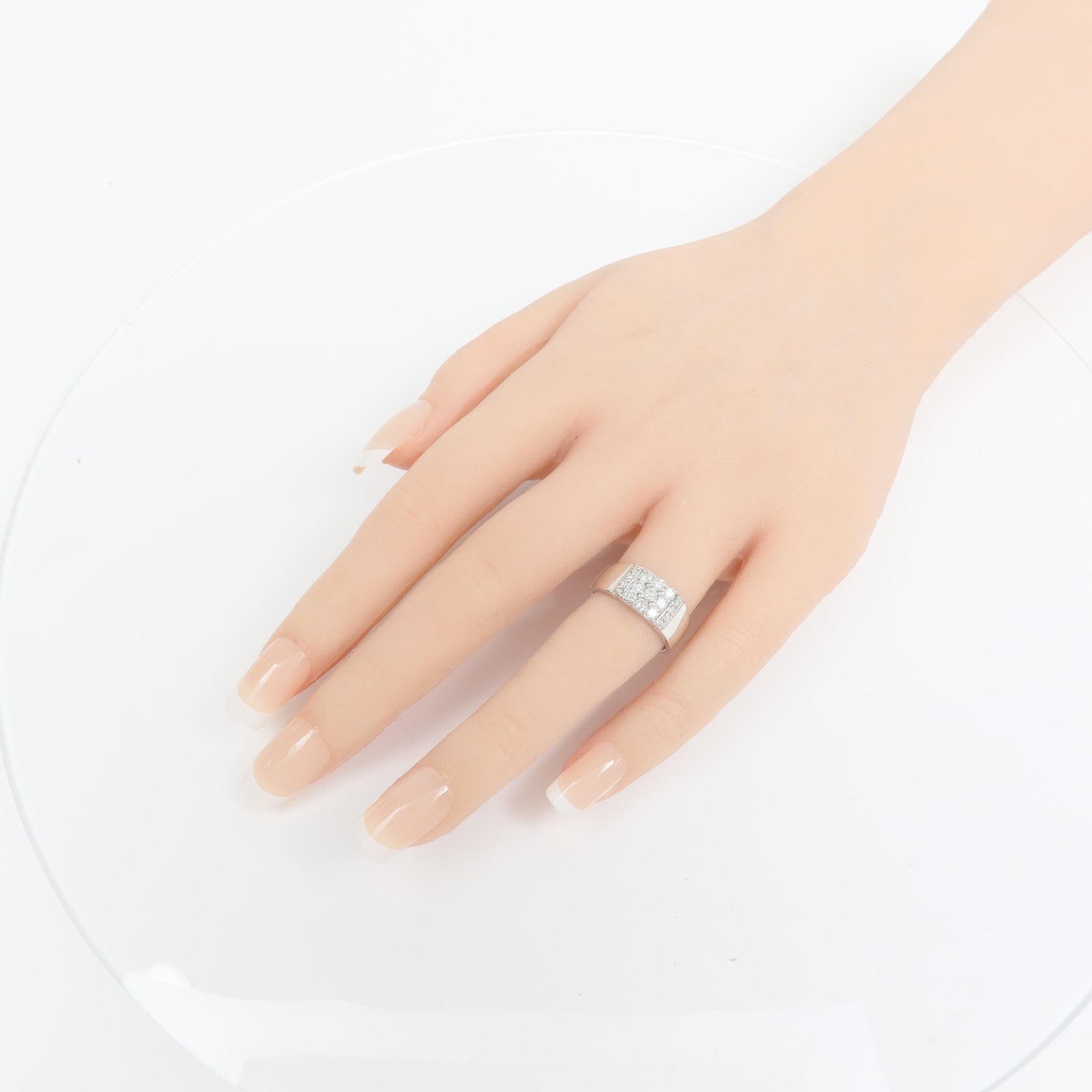 JEWELRY 18K白金Diamond Ring鑽石戒指US#5.75