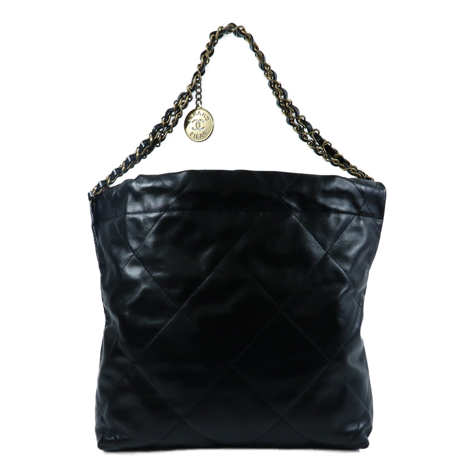 CHANEL 牛皮皮革Chanel 22 Small鏈帶肩背袋