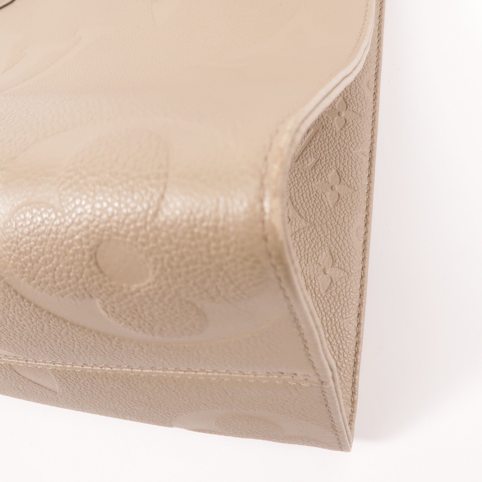 LOUIS VUITTON Monogram Empreinte On The Go MM手挽肩背兩用袋