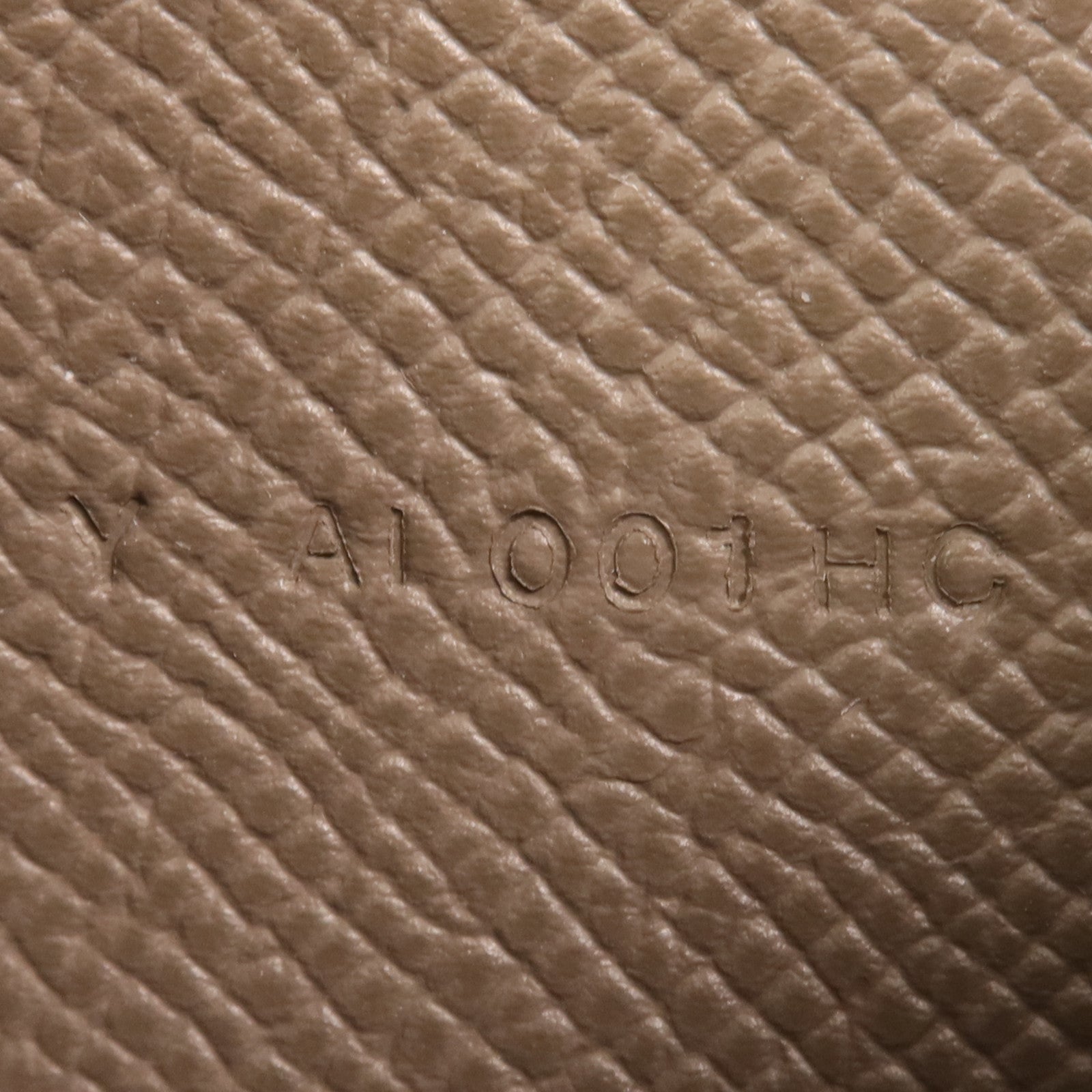 HERMES Epsom皮革Bearn Card Case金扣卡片套Etain