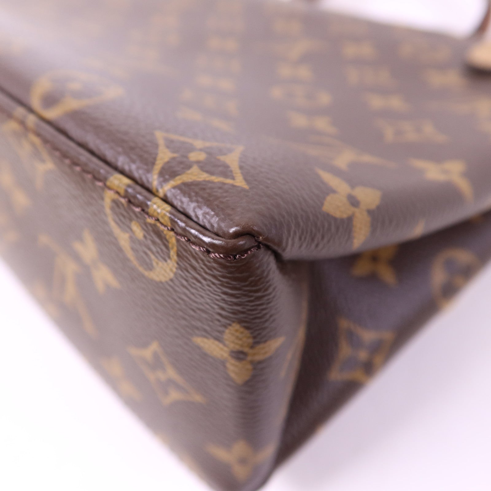 LOUIS VUITTON Monogram Marignan金扣手挽肩背兩用袋