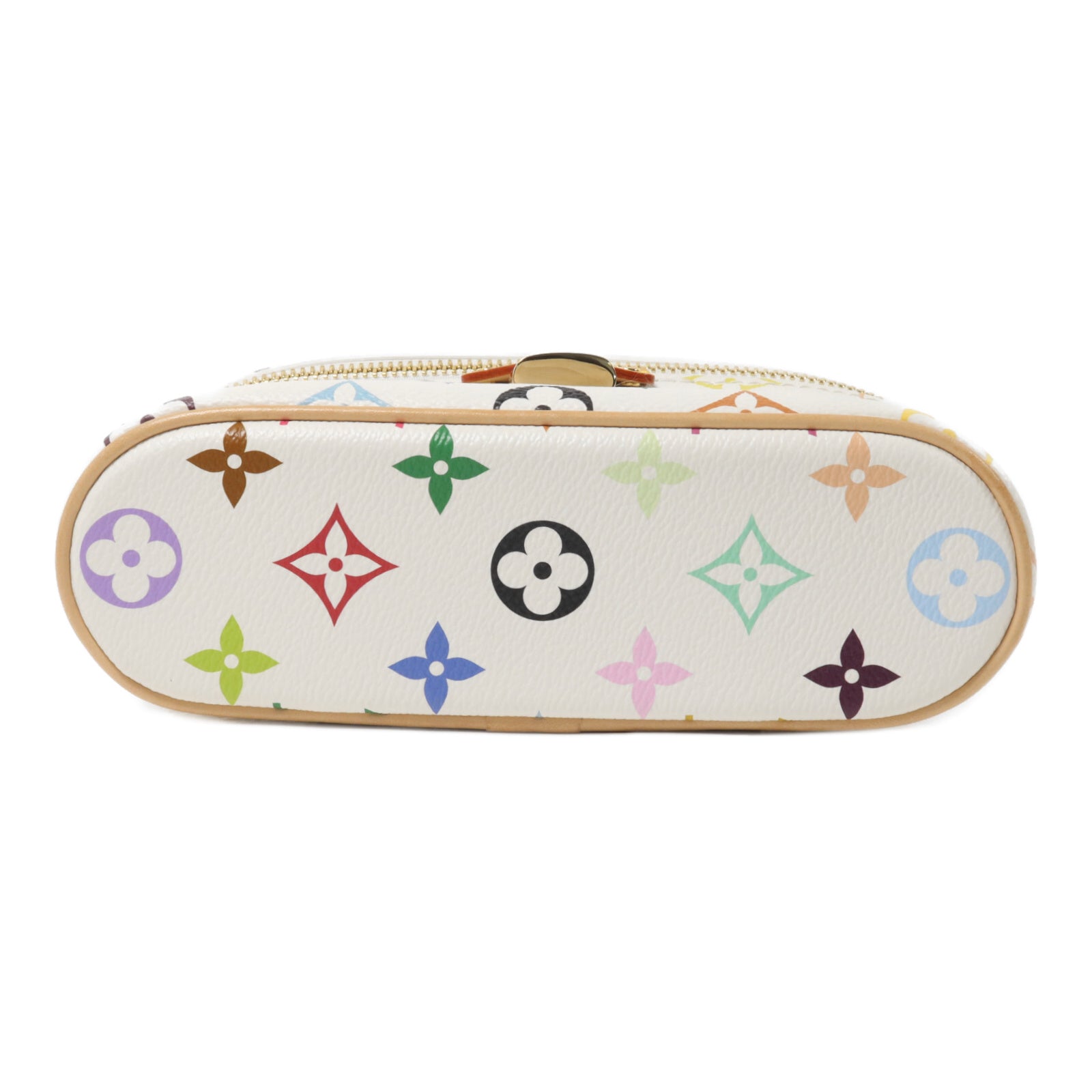 LOUIS VUITTON Monogram Multicolore LVxTM Vanity Chain Pouch鏈帶手挽肩背兩用袋