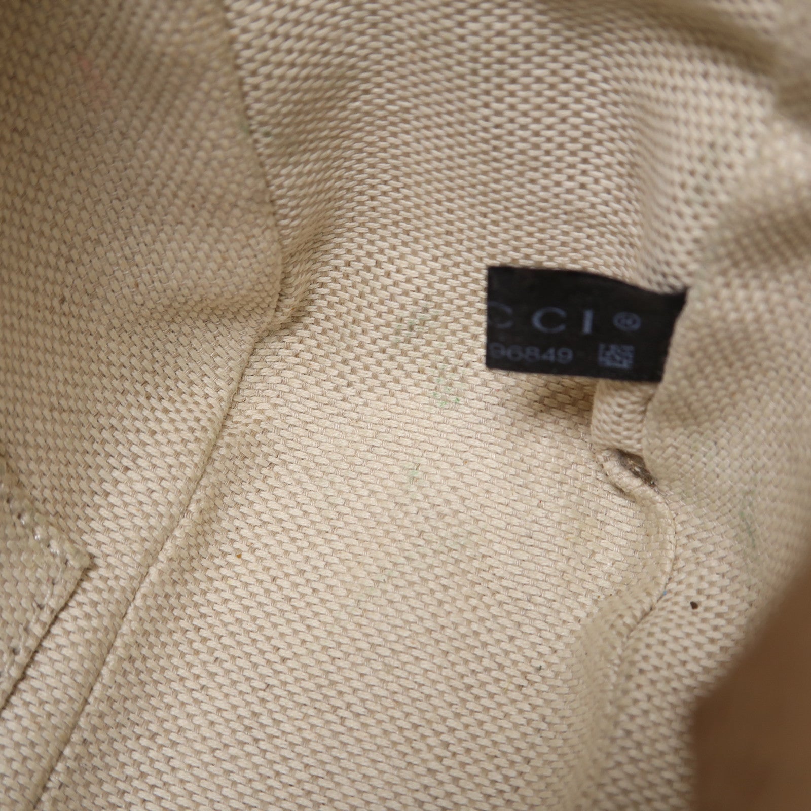 GUCCI 牛皮皮革Soho Disco Bag金扣肩背袋米色