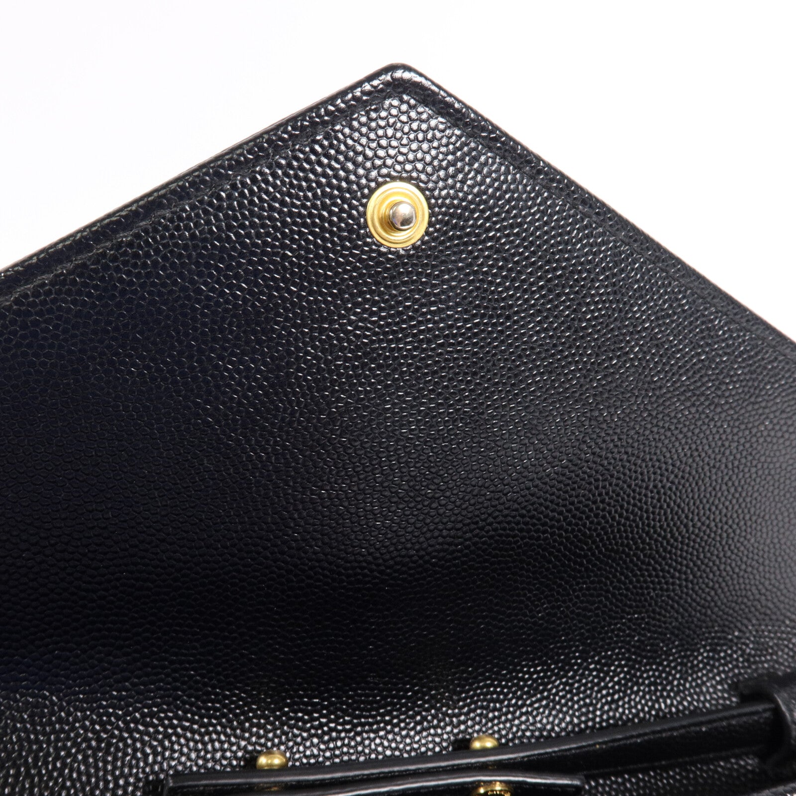 SAINT LAURENT 牛皮皮革Cassandre Envelope鏈帶肩背袋