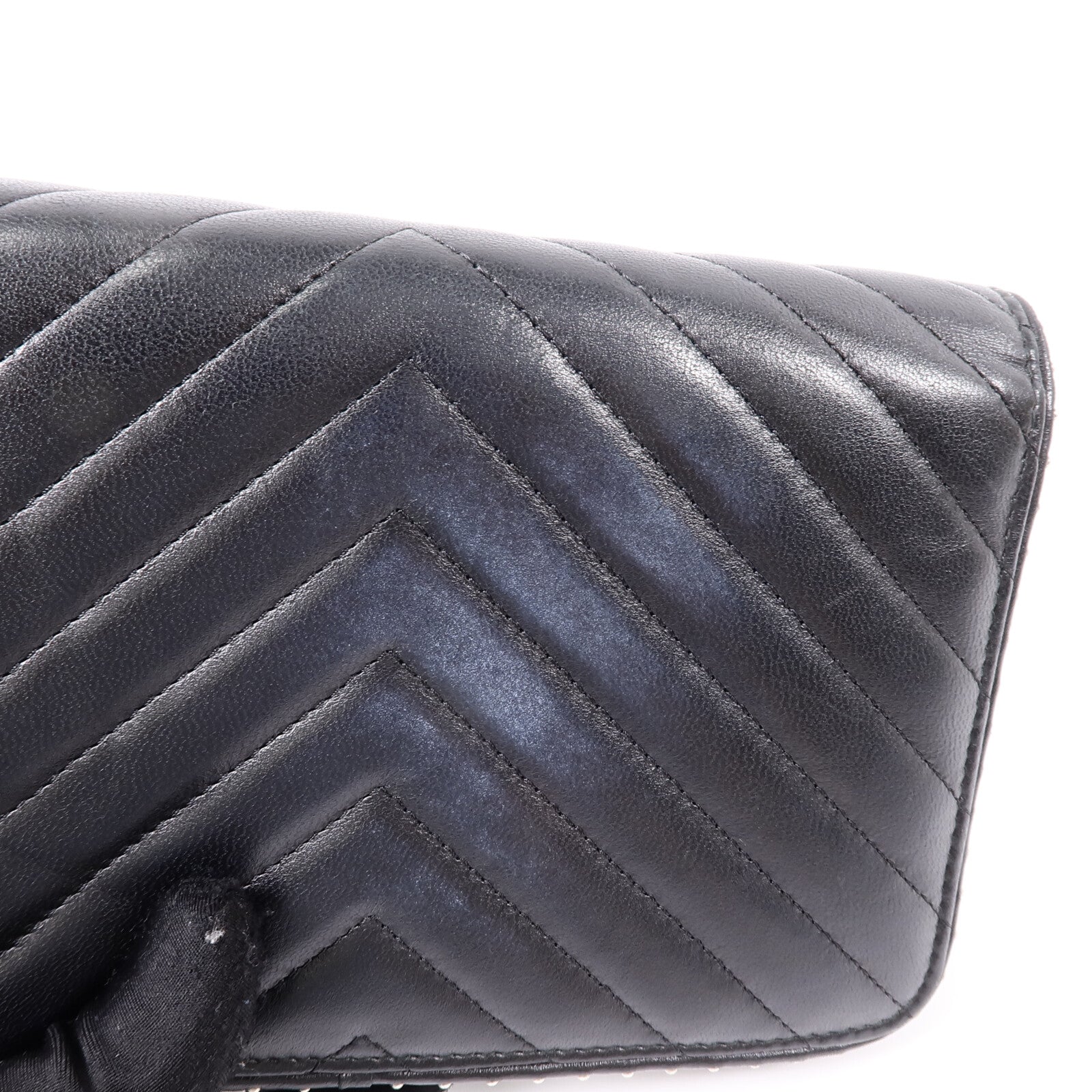 CHANEL 牛皮皮革WOC Wallet On Chain鏈帶肩背袋