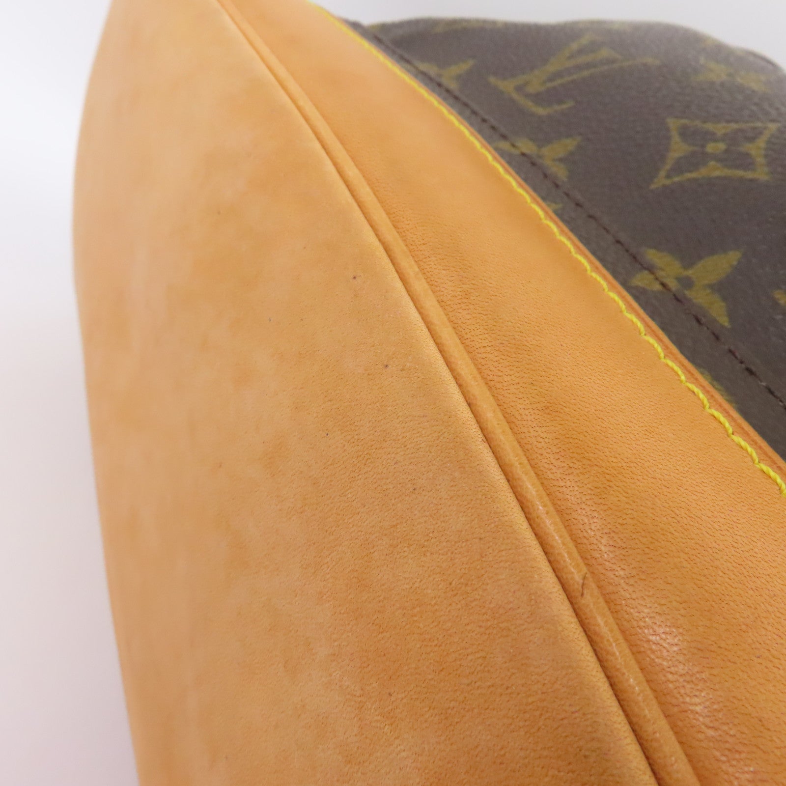 LOUIS VUITTON Monogram Montsouris GM金扣背包棕色
