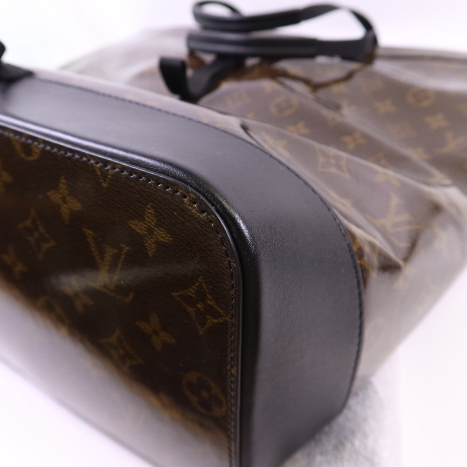 LOUIS VUITTON Monogram Glaze Zippen Tote Backpack背包