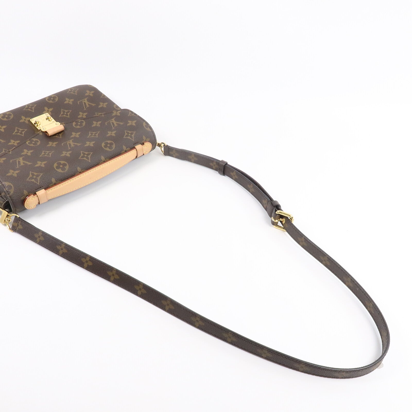 LOUIS VUITTON Monogram Pochette Metis MM手挽肩背兩用袋