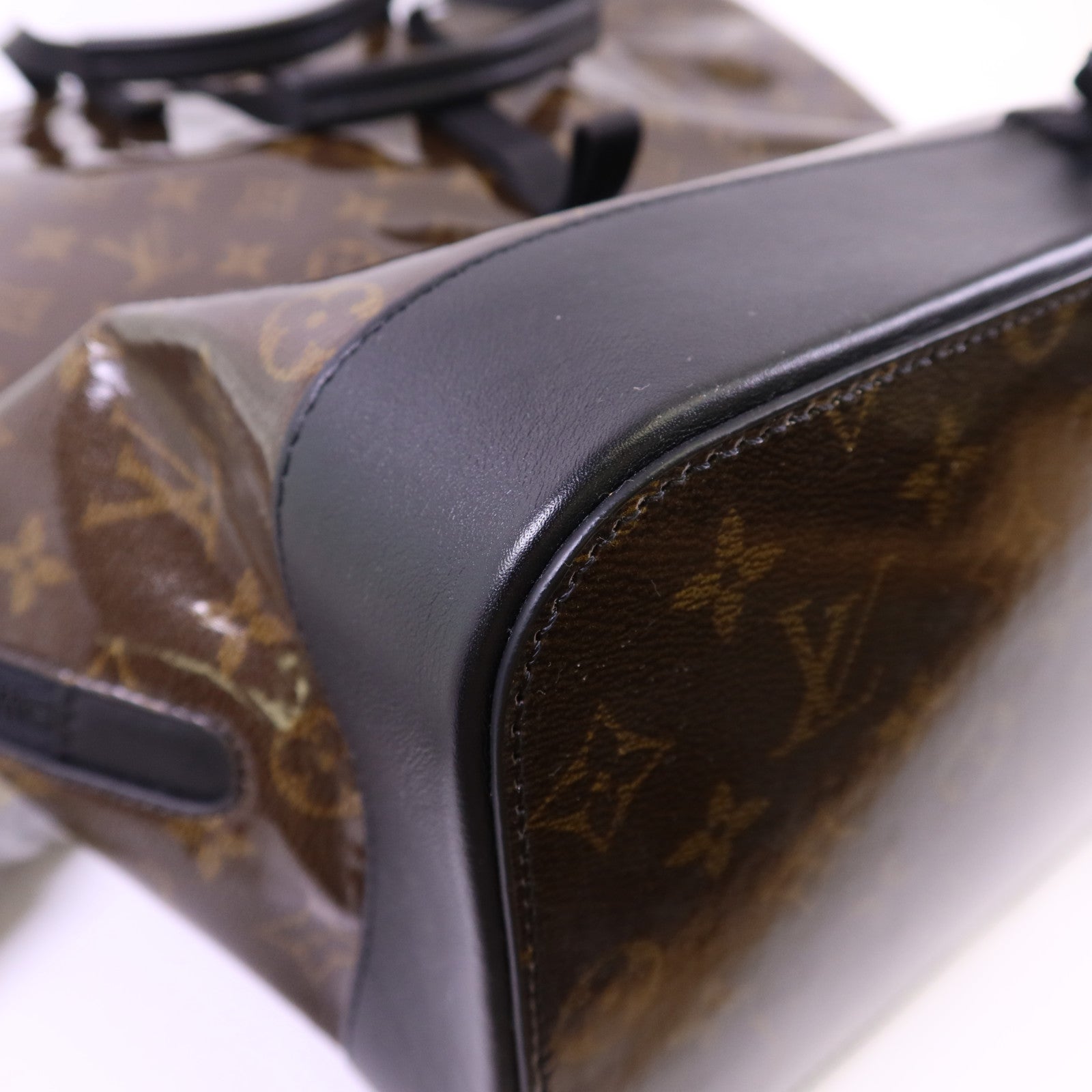 LOUIS VUITTON Monogram Glaze Zippen Tote Backpack背包