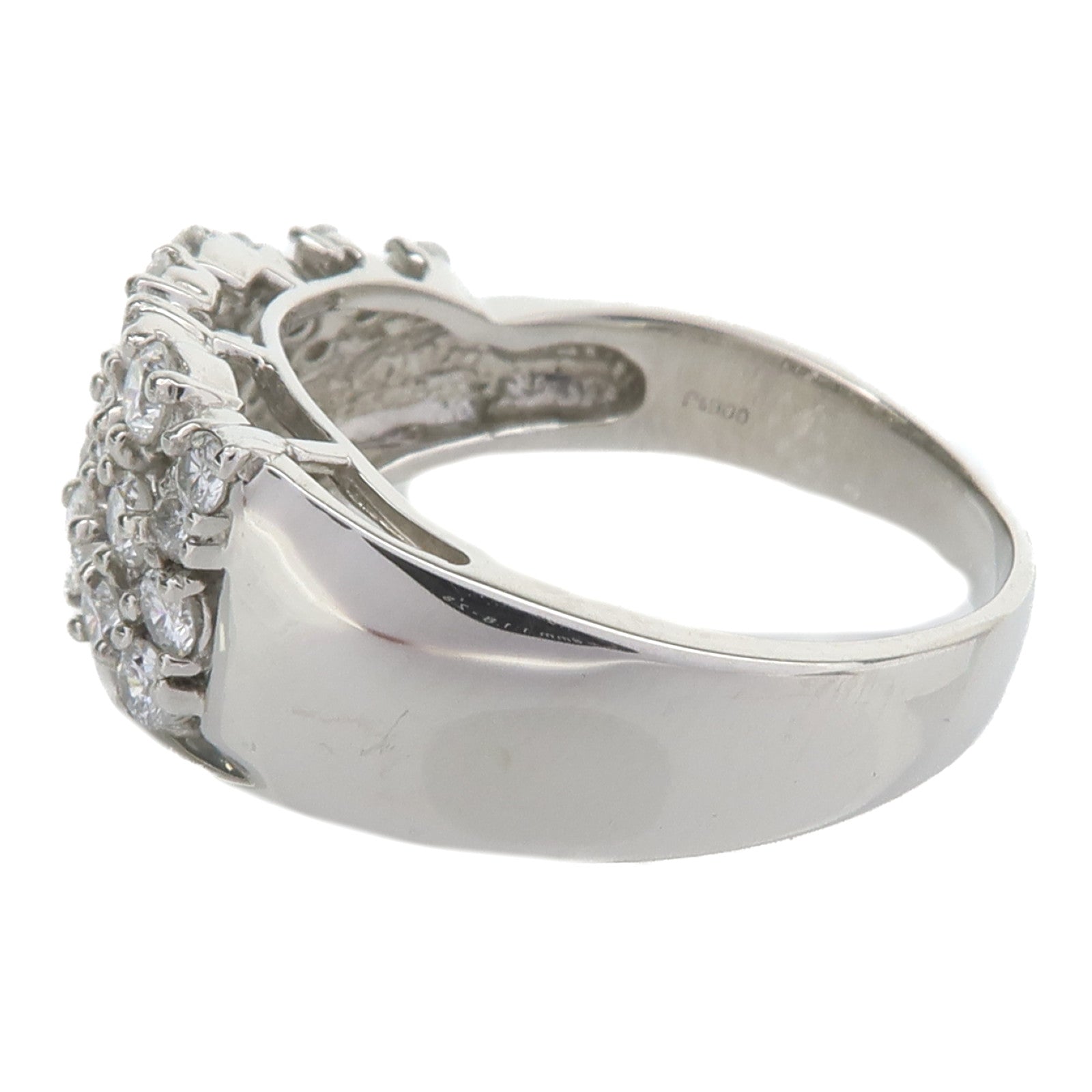 JEWELRY 【激減優惠】PT900鉑金Diamond Ring鑽石戒指US#6.5