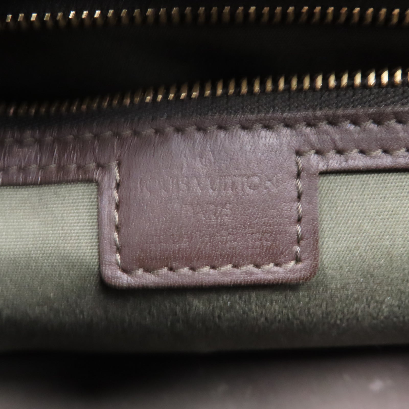 LOUIS VUITTON 【激減優惠】Monogram Mini Josephine PM金扣手挽袋綠色