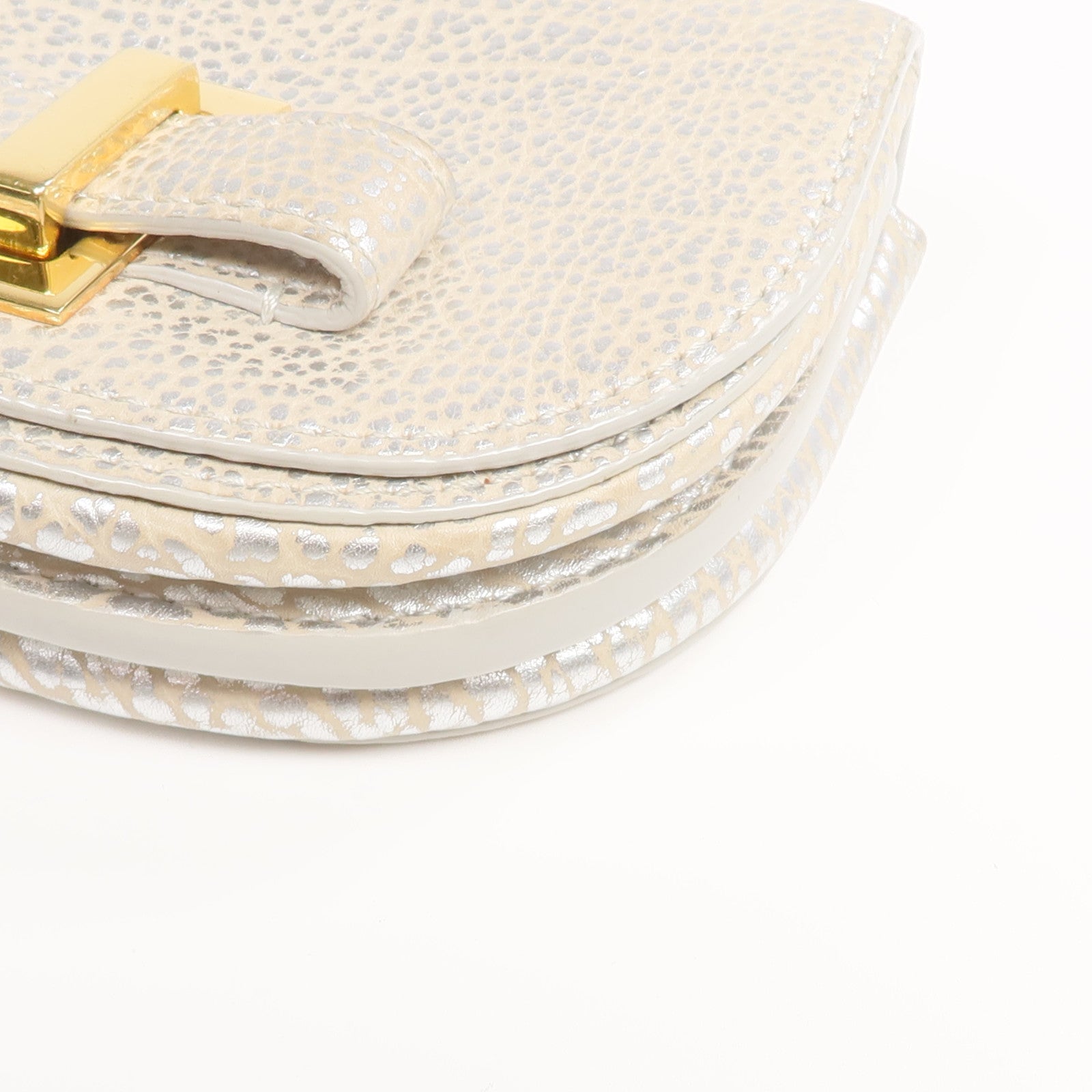 Delvaux 牛皮皮革Card/Coin Case金扣零錢包/卡片套