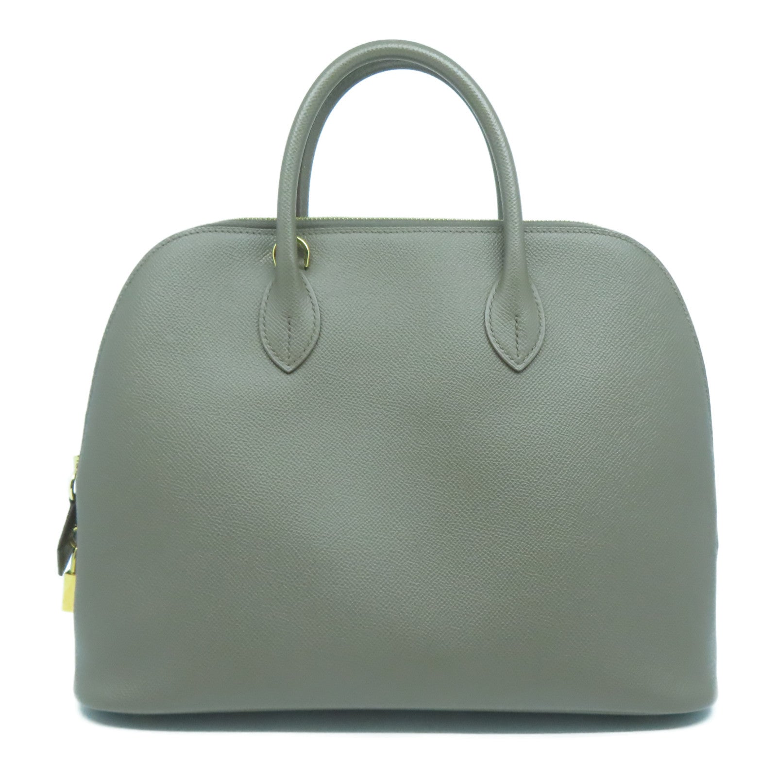 HERMES 【激減優惠】Epsom皮革Bolide 1923 30金扣手挽肩背兩用袋Etain錫器灰色