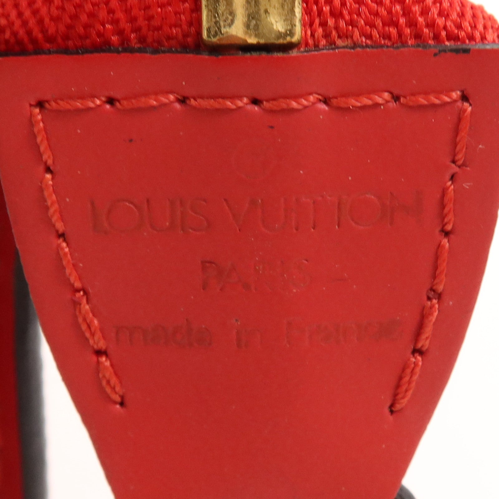 LOUIS VUITTON 【激減優惠】Epi Pochette Accessories金扣手挽袋