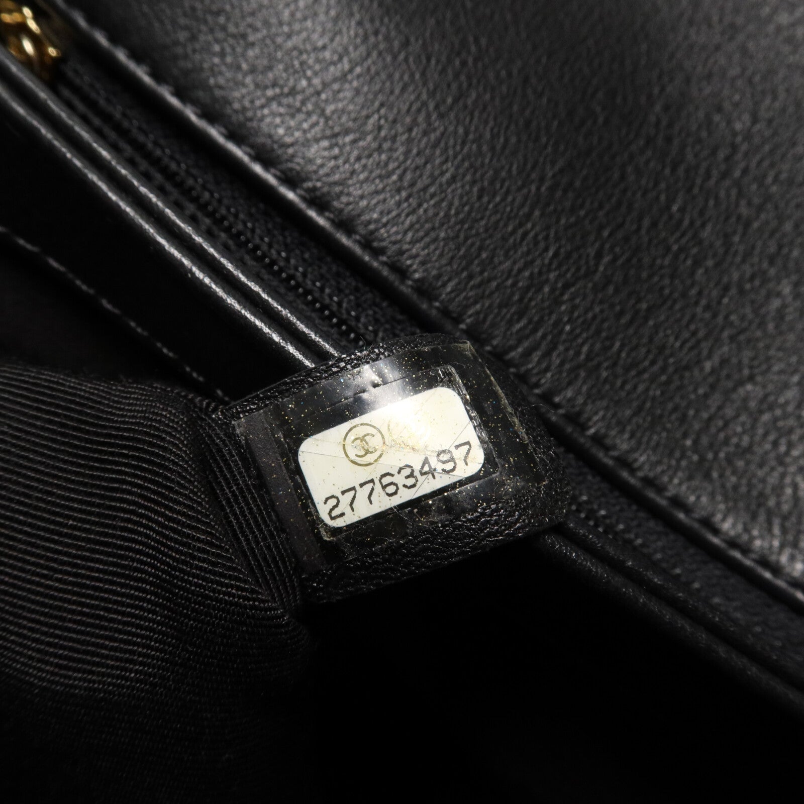 CHANEL 牛皮皮革Top Handler Flap鏈帶手挽肩背兩用袋