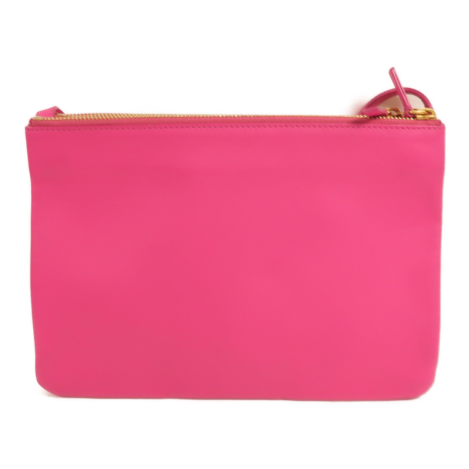 CELINE 羊皮皮革Trio Large金扣肩背袋