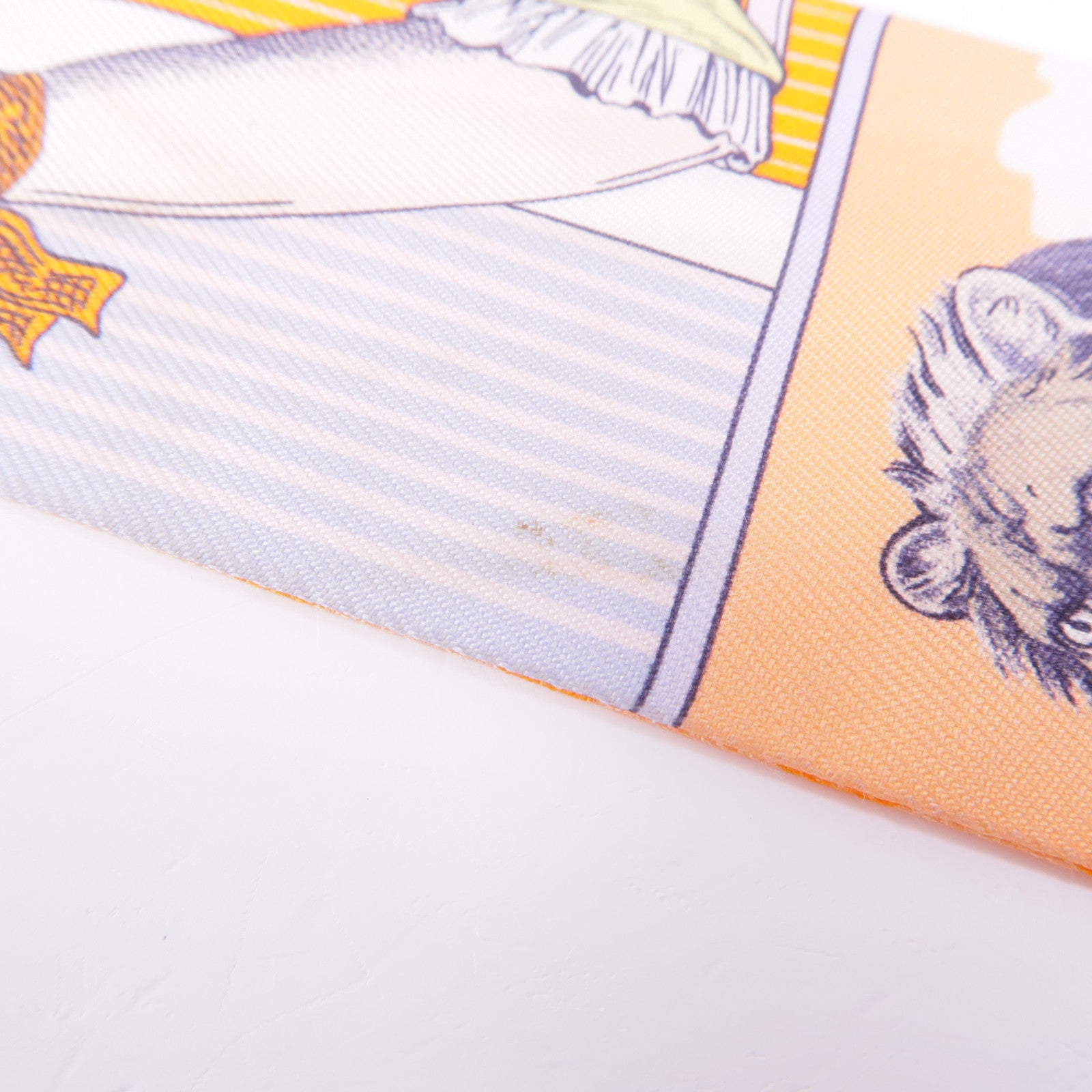 HERMES 絲質Twilly絲巾