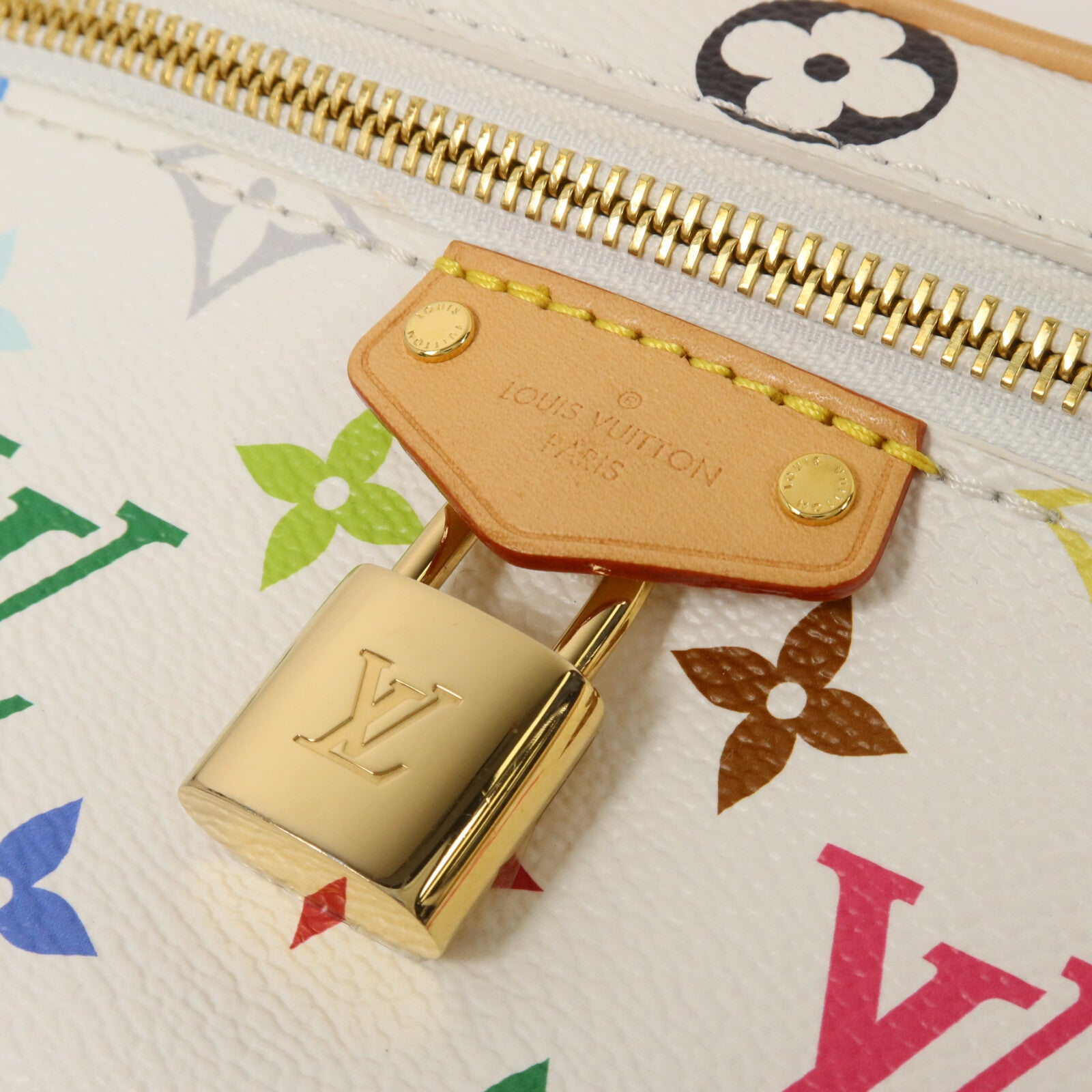 LOUIS VUITTON Monogram Multicolore LVxTM Vanity Chain Pouch鏈帶手挽肩背兩用袋