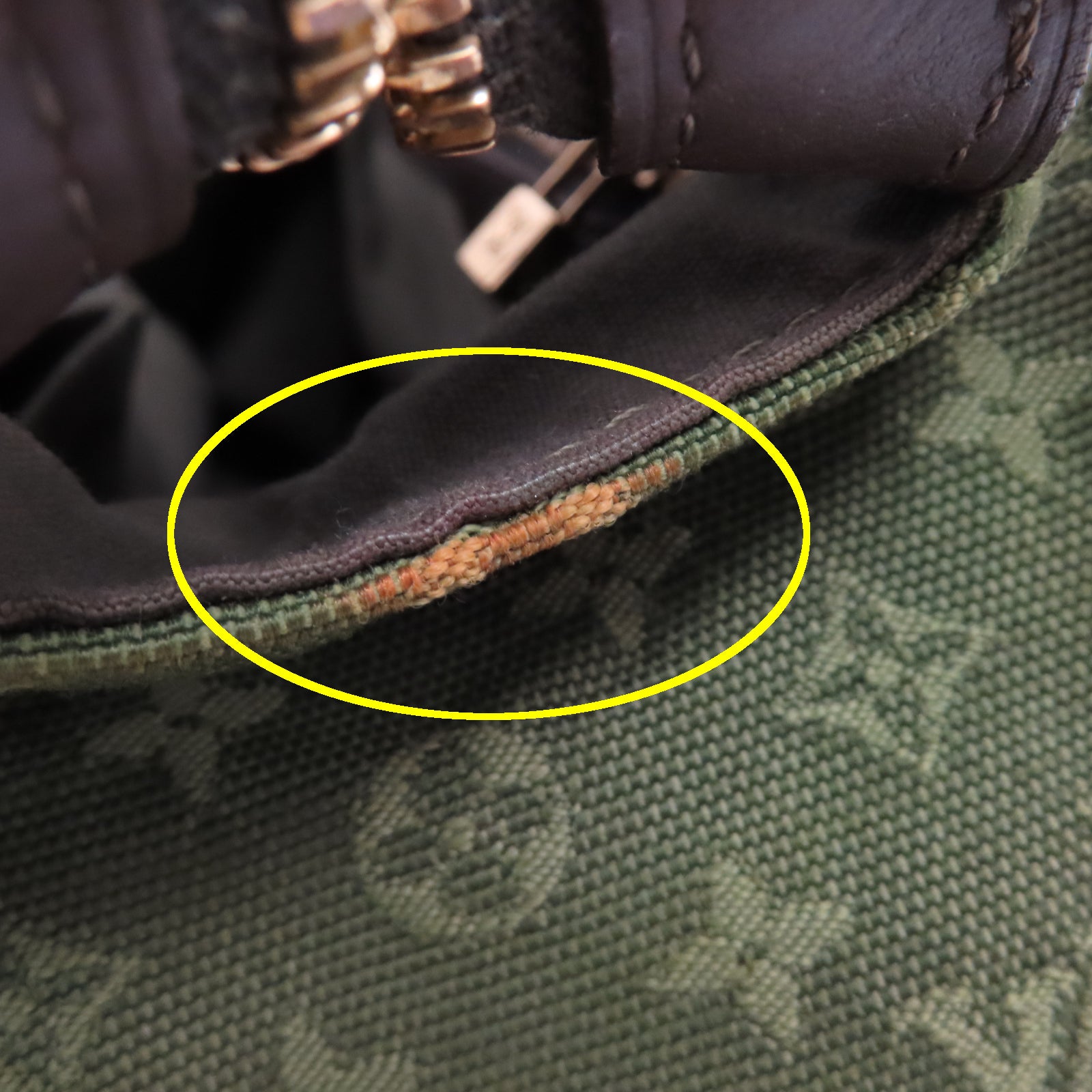 LOUIS VUITTON 【激減優惠】Monogram Mini Josephine PM金扣手挽袋綠色