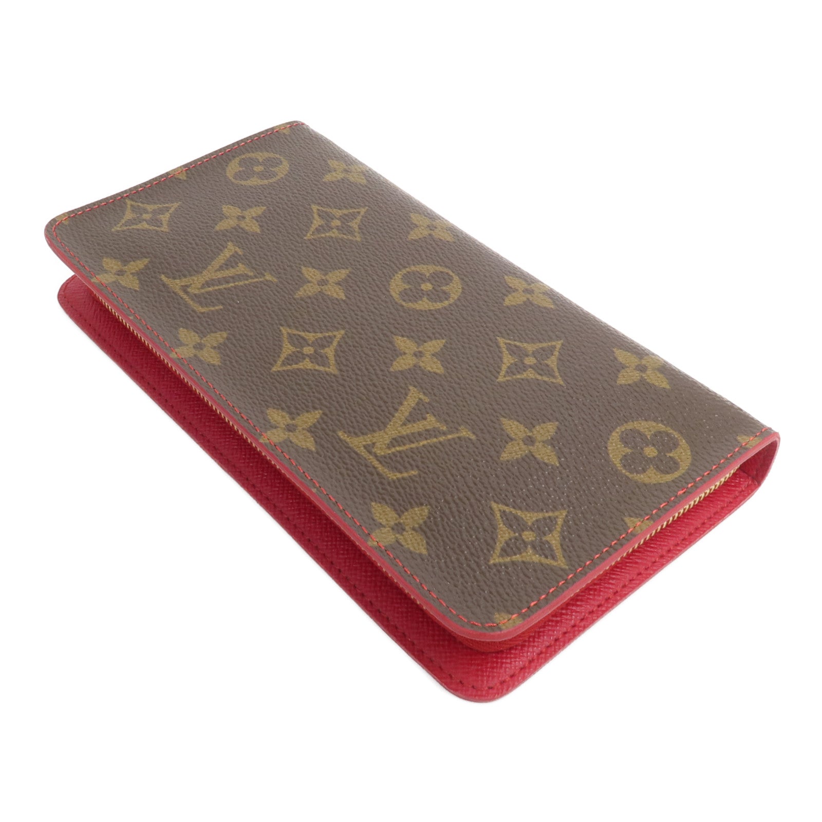 LOUIS VUITTON Monogram Cherry LVxTM Porte Monnaie Zip-Around